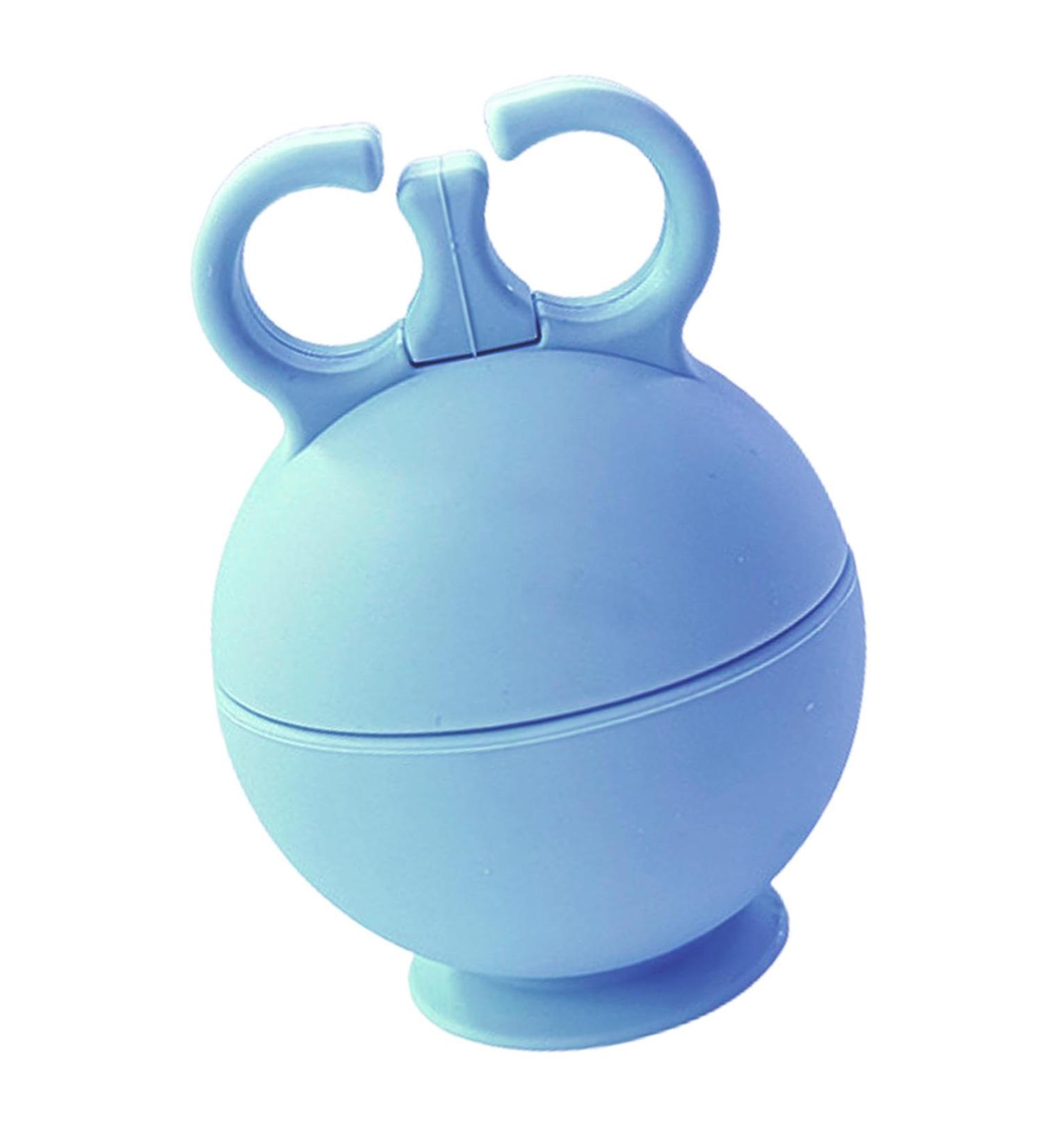 Cooling Facial Ice Roller - Round Ice Ball Massager & Silicone Brush for Summer Glow - Buy Online on GoSupps.com