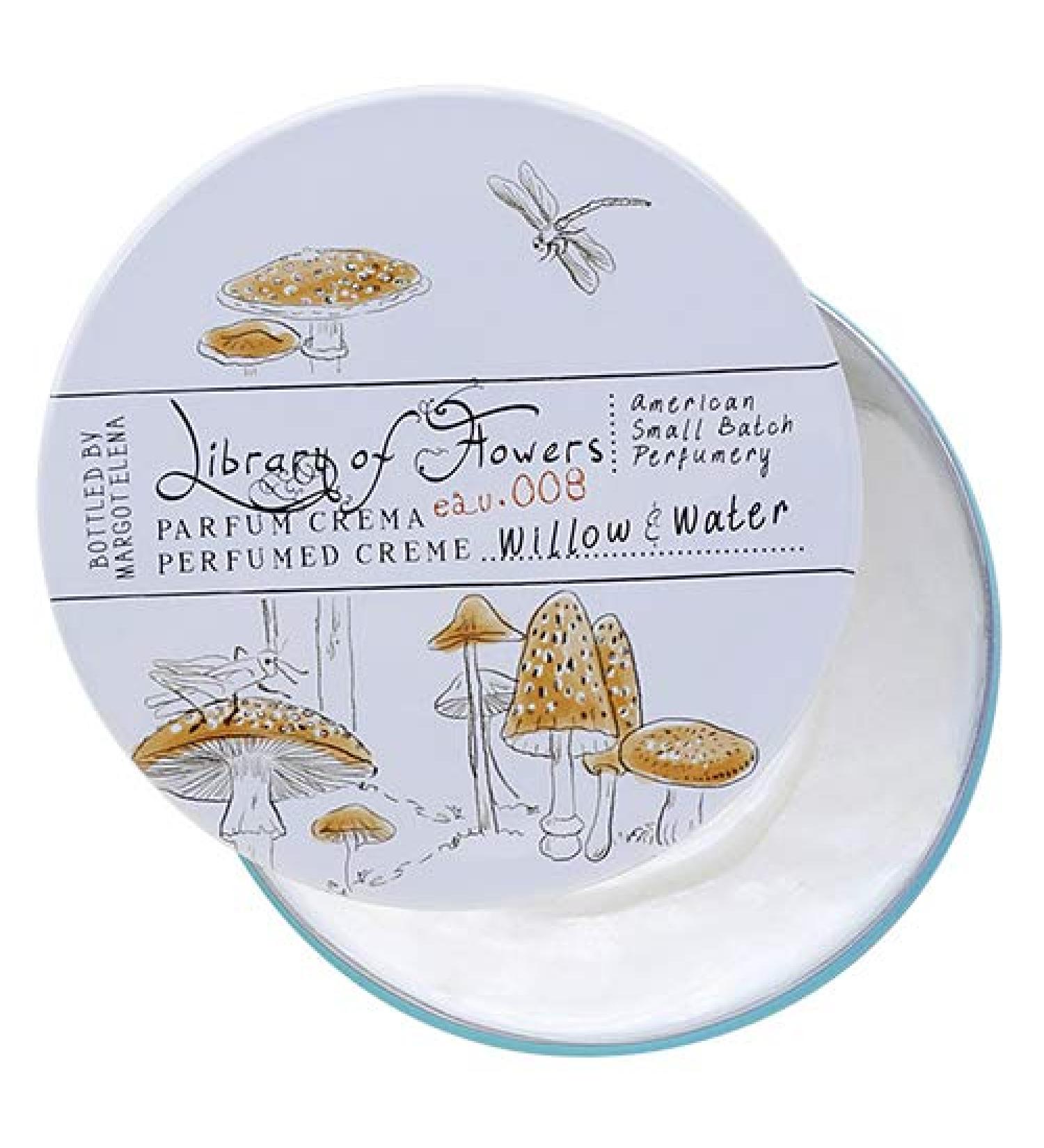 Library of Flowers Willow & Water Parfum Creme | 2.5 oz / 70.8 g - Buy Online on GoSupps.com