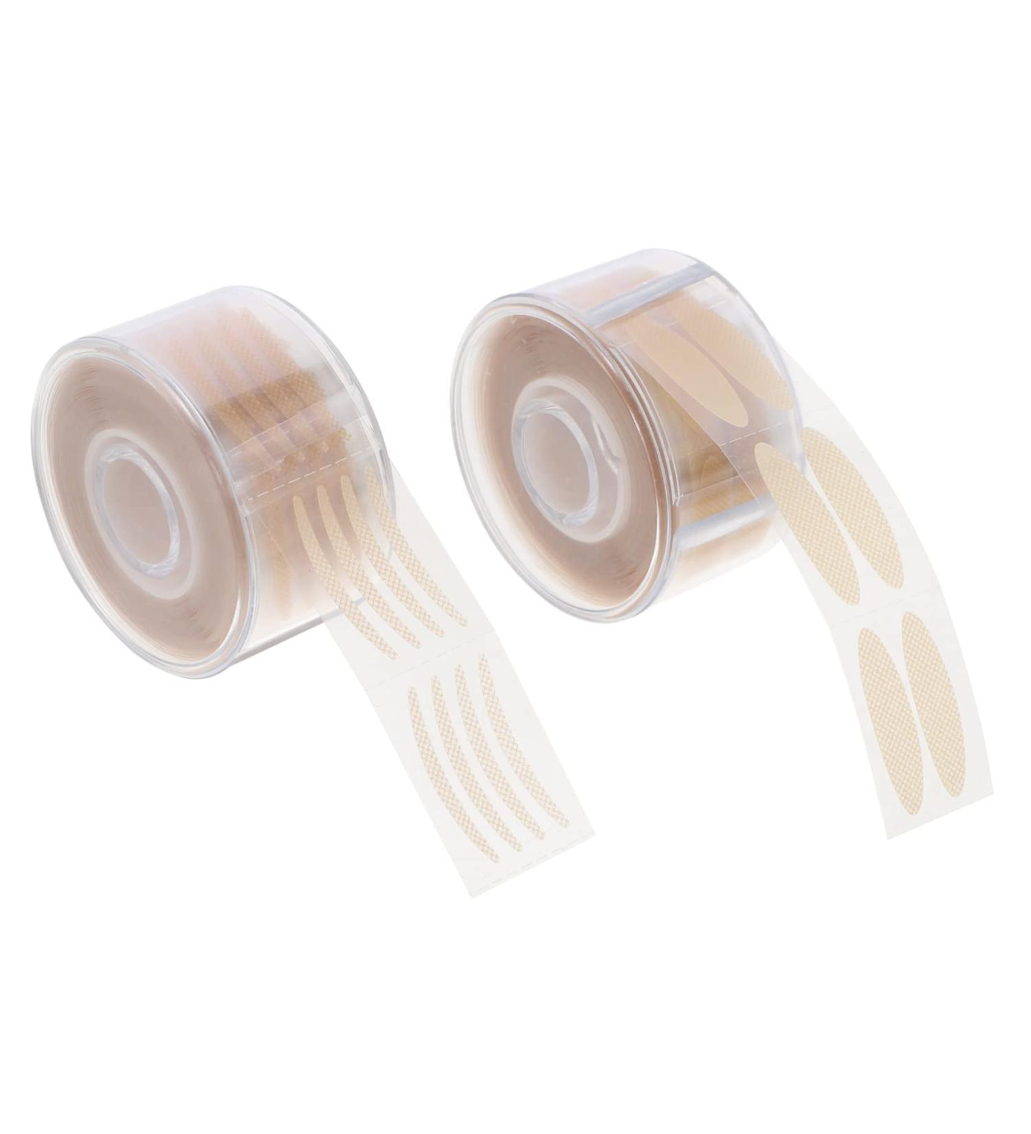 DOITOOL 2400 Sheets Double Eyelid Sticker Lace Eyelid Lift Strip Tape Double Sided One Double Eyelid Tape Fake 2 Sided Tape Invisible Tape Adhesive Strip Beauty Stickers Cylinder - Buy Online on GoSupps.com