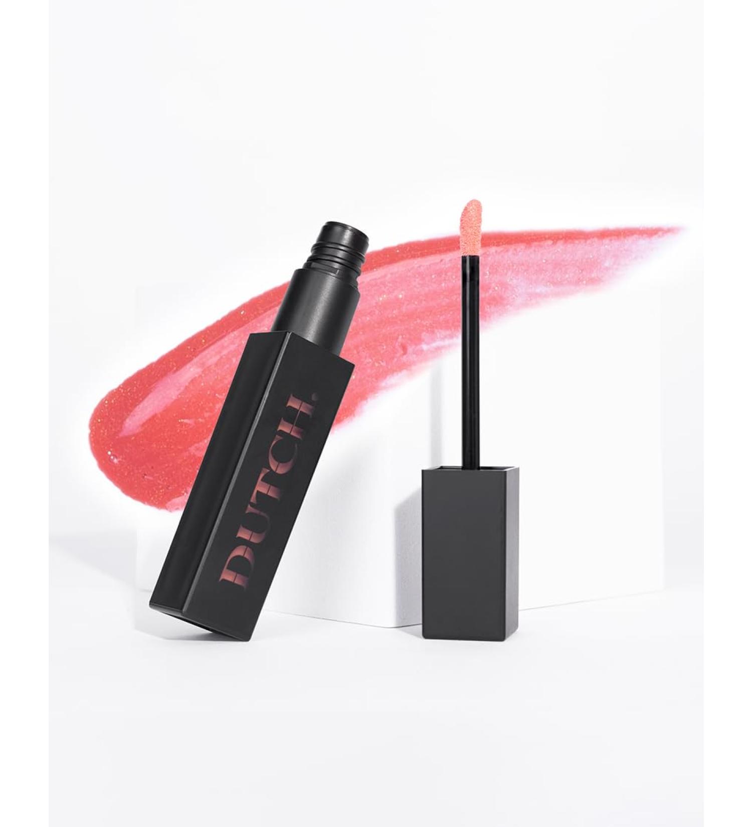 DUTCH Cosmetx HYPE Koraal Lipgloss Nonsticky 100 Vegan & Cruelty Free Made in The NL - Buy Online on GoSupps.com