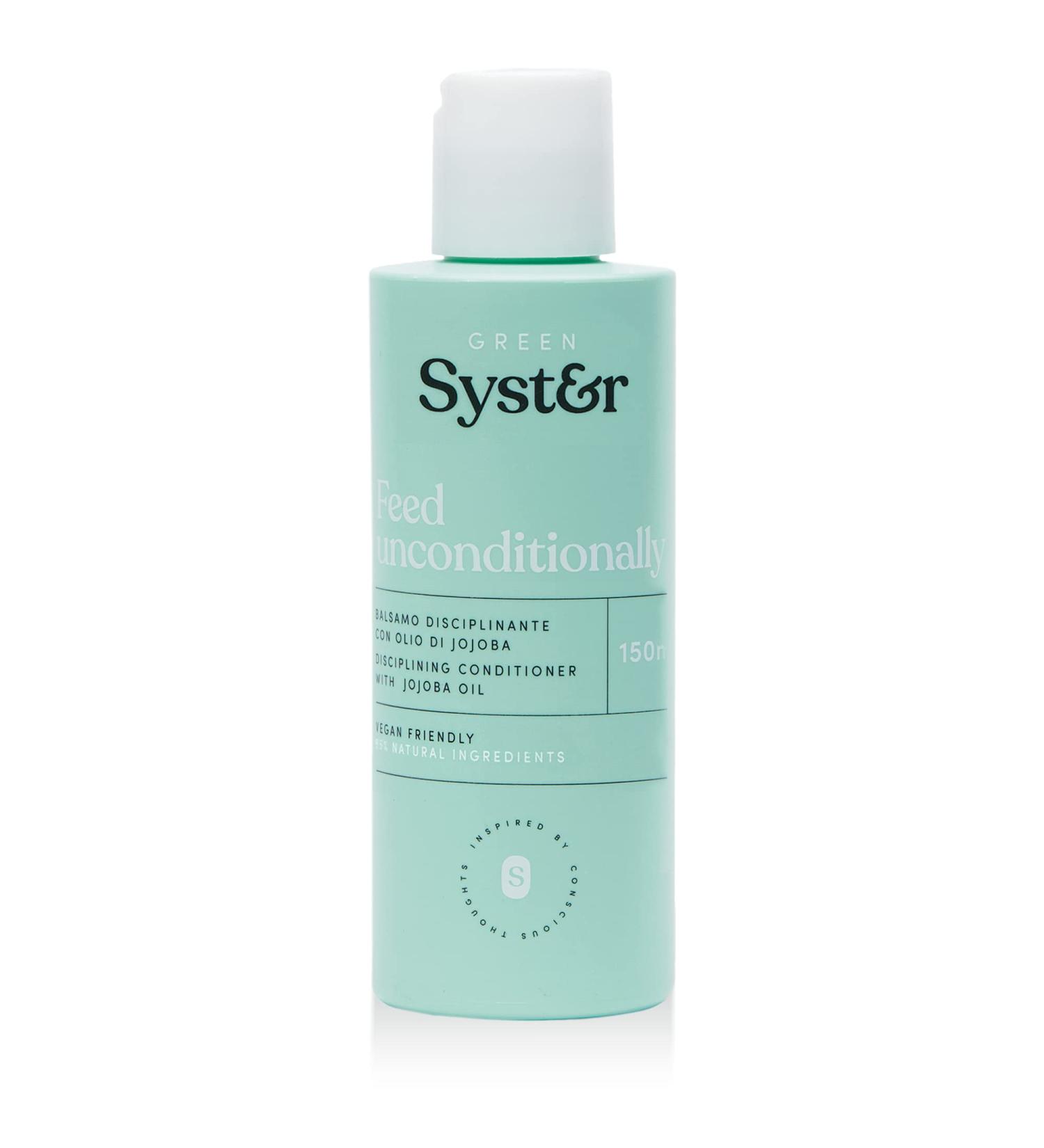 Syster Moisturizing Hair Rinse with Jojoba Oil - Vegan & Paraben-Free for Curly Greasy Frizzy Dry Hair - 150ml Made in Italy - Buy Online on GoSupps.com