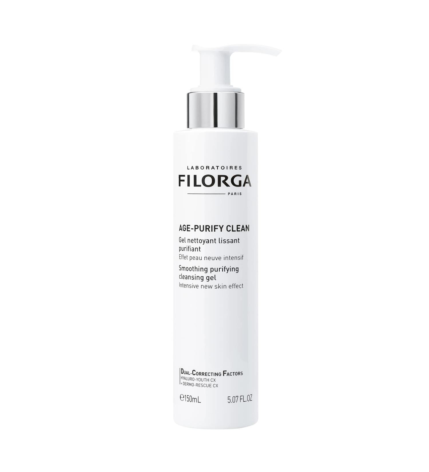 Filorga Age-Purify Face Cleansing Gel - Smooth & Cleanse Skin | Foaming Gel for Impurities | 5.07 fl. oz | International Shipping - Buy Online on GoSupps.com
