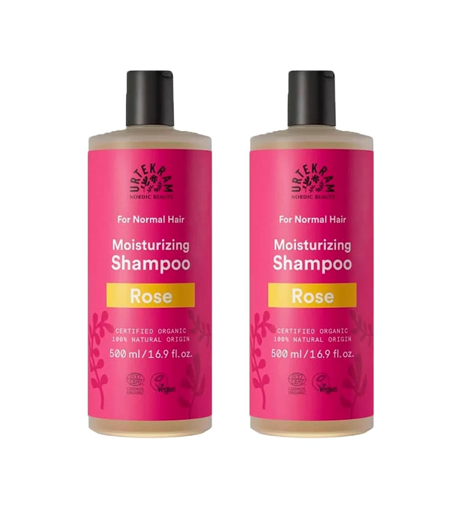Urtekram Rose Shampoo Organic & Moisturizing Hair Care - Buy Online on GoSupps.com