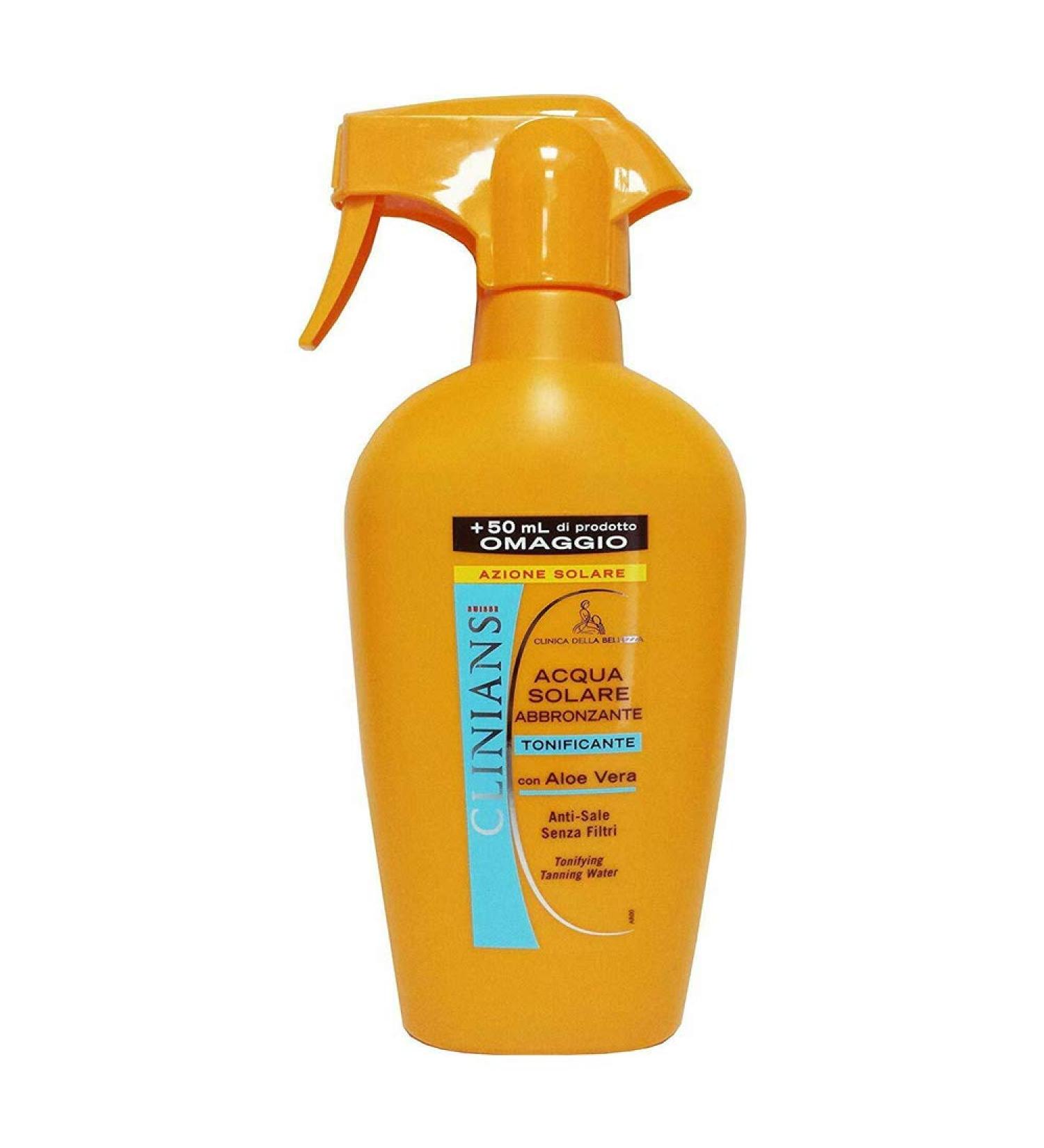 CLINIANS Acqua solare toning 450 ml. - Solar products