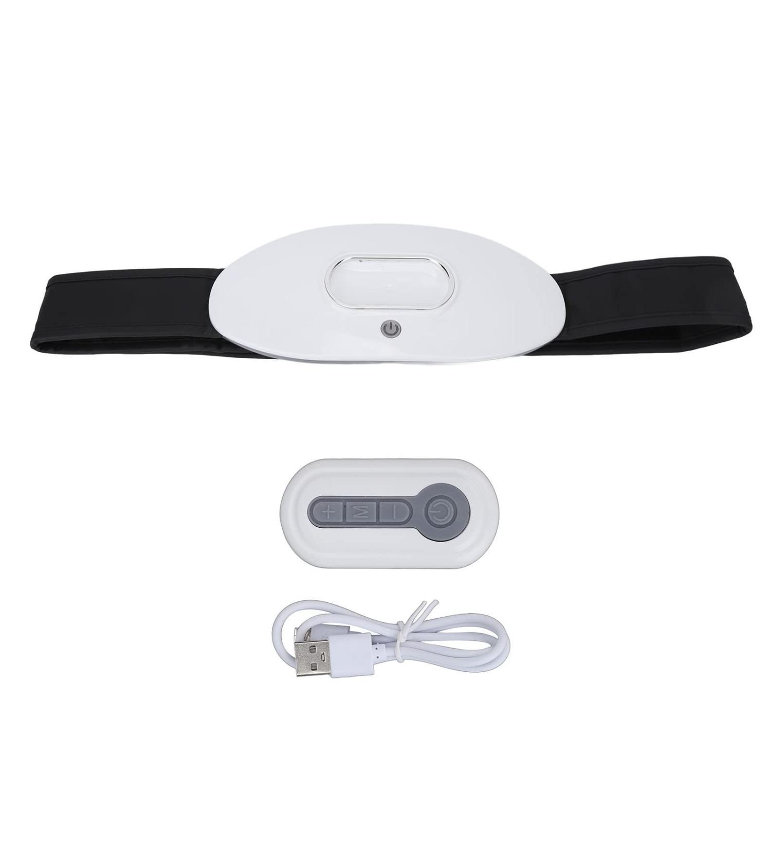 Verdant Touch Electrical Hip Belt Ergonomic 3D Heating Cushion & Hot Compress Massage Device for Abdominal Relief | Portable & Ideal for Cramps | 180 cm Cable - Buy Online on GoSupps.com