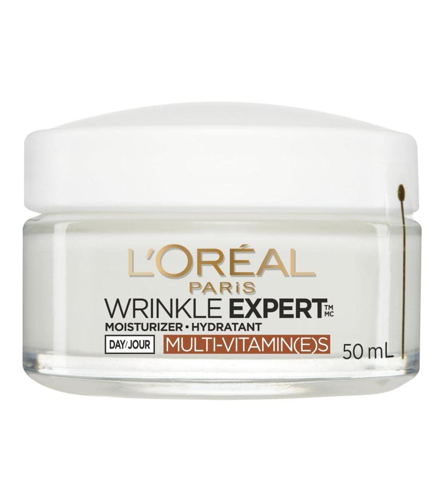 L'Oreal Paris Anti-Aging Face Cream 65+ Day & Night Skincare Wrinkle Expert With Multi-Vitamins to Reduce the Look of Deep Wrinkles 50mL 65+ Day Cream - 50mL - Buy Online on GoSupps.com