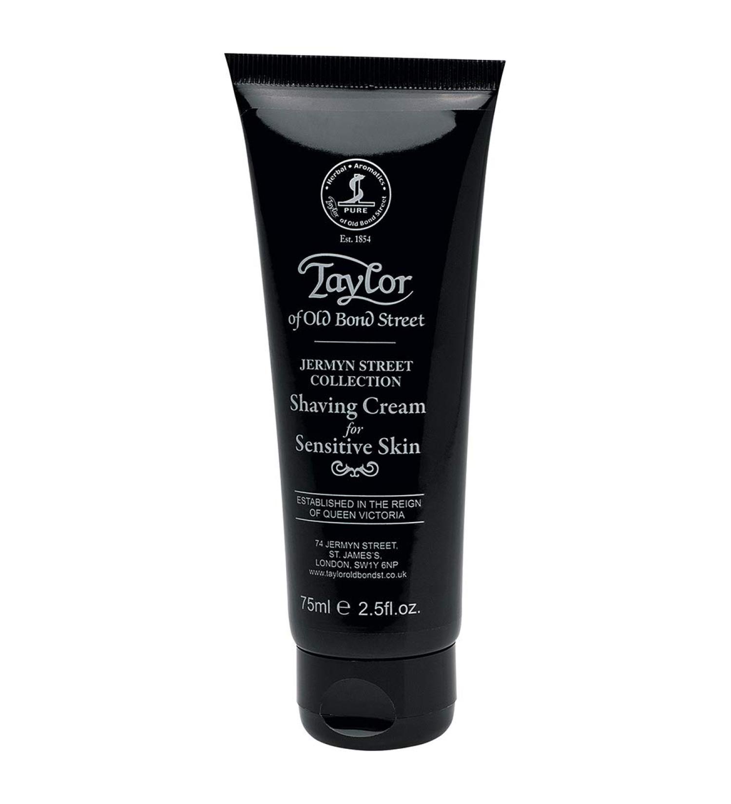 Taylor of Old Bond Street Shaving Cream Tube for Sensitive Skin Jermyn Street 2.5 oz