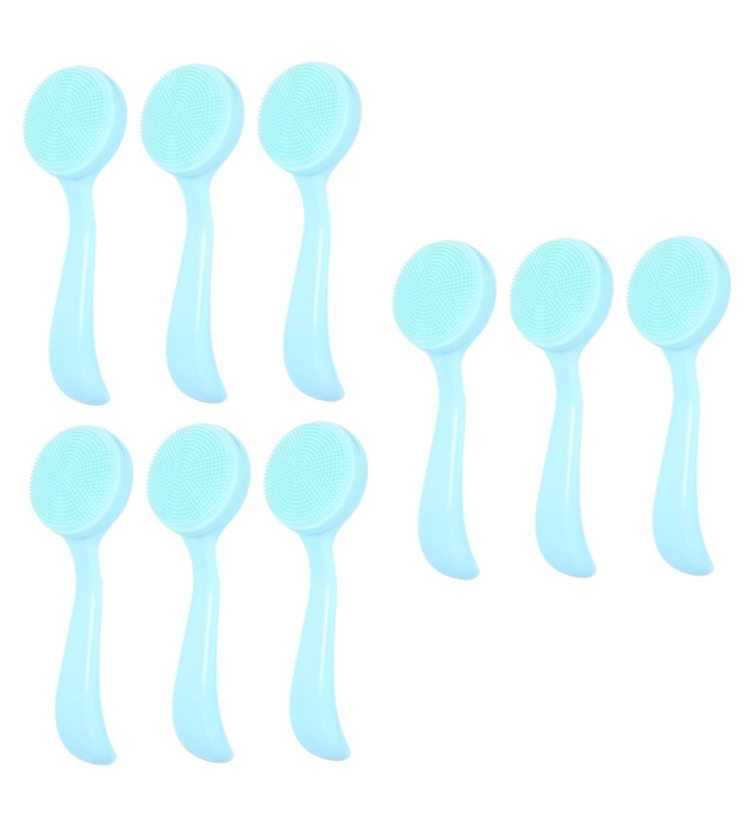 STOBAZA 9 pcs Women Portable Face for Tools Cleaning Novel Pore Cleaner Facial Blue Blue1x3pcs 12.7X4X1.7CMx3pcs - Buy Online on GoSupps.com