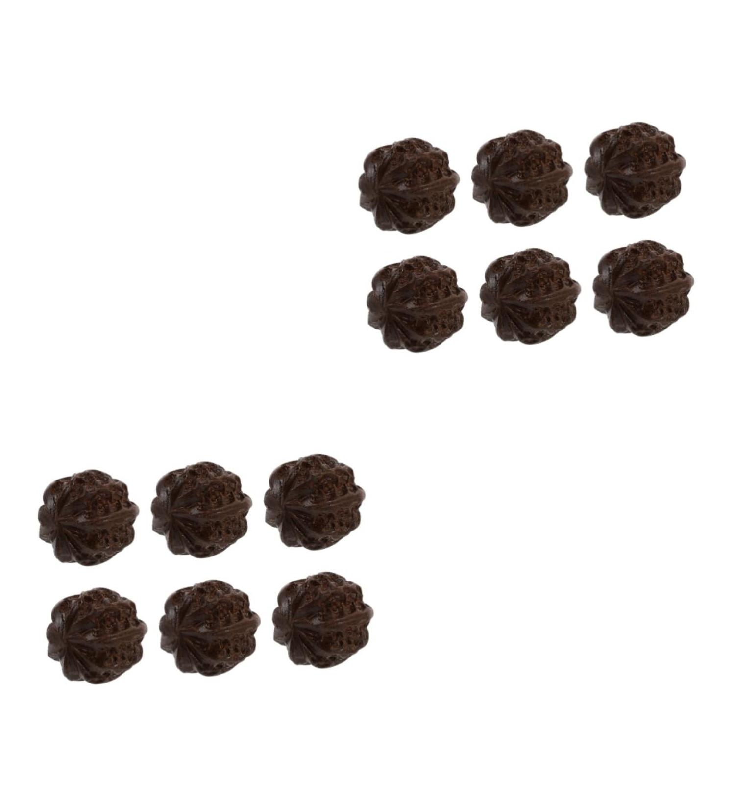 Magiclulu 12 Wooden Health Balls - Acupuncture Massage Device & Handcrafted Walnut Ornaments for Wellness & Relaxation - Buy Online on GoSupps.com