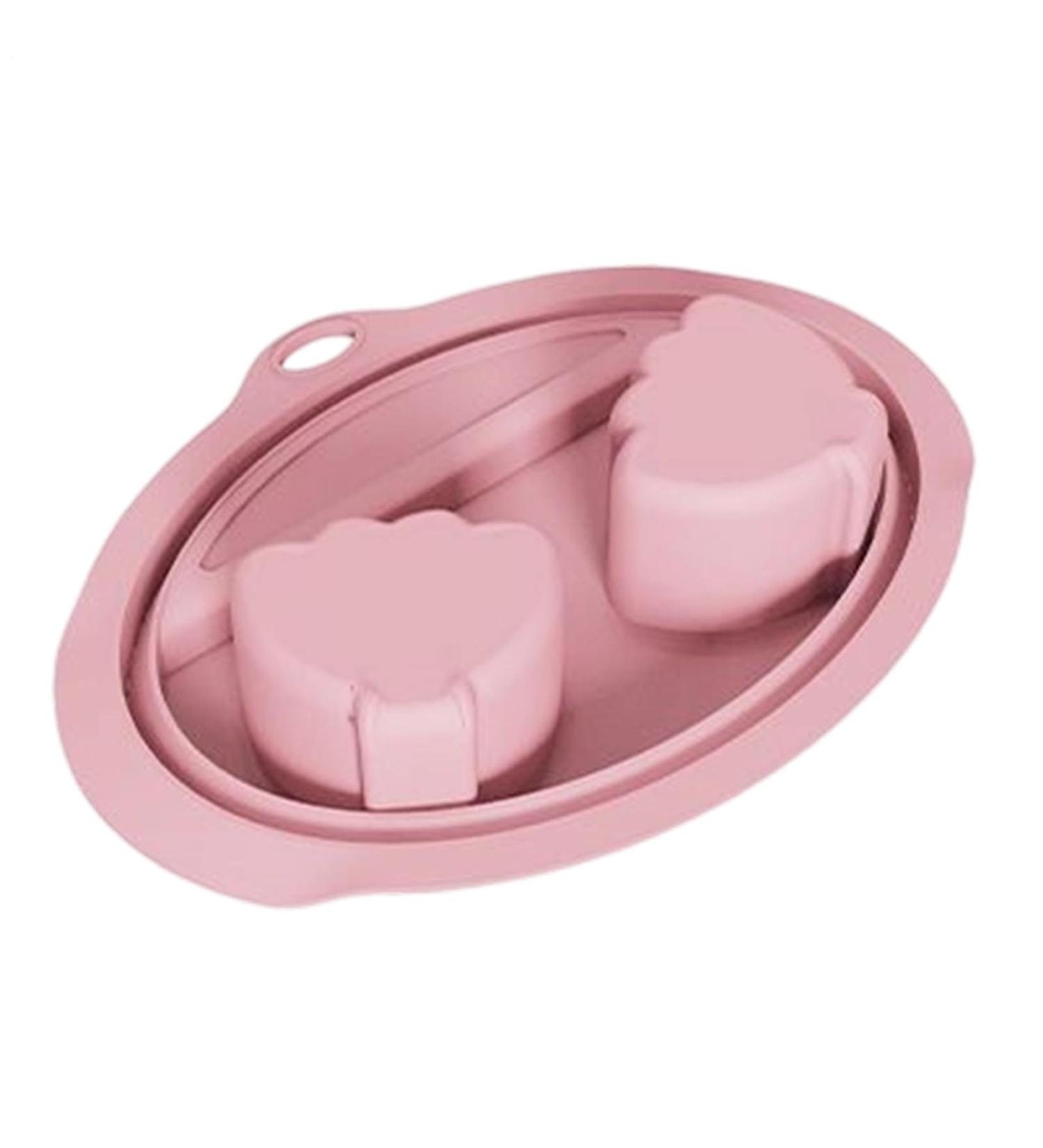 G n rique Bol Trempage pour Ongles Cuve de Soins pour Manucure - Bol de Trempage Compact en Silicone pour Maison & Institut Rose - Buy Online on GoSupps.com