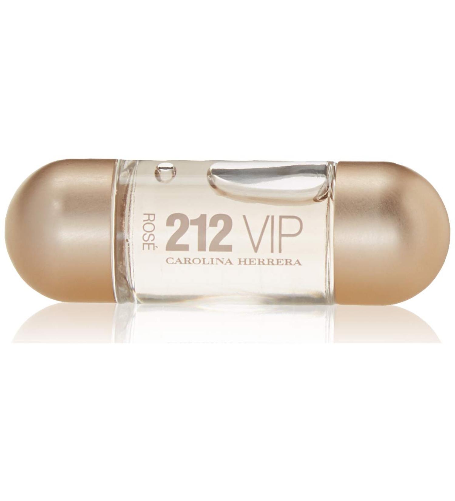 212 Vip Rose By Carolina Herrera Eau De Parfum .17 Oz Mini - Buy Online on GoSupps.com