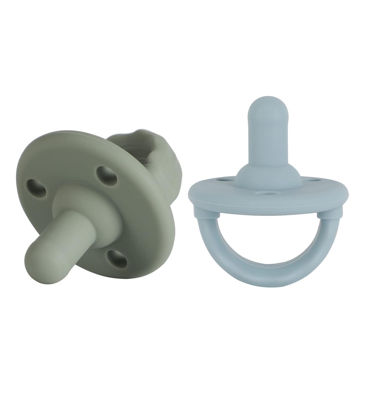 Buy BPA-Free Baby Soft Silicone Pacifier 2-Pack for 0-12 Months | Sage & Ether - International Shipping Available - Buy Online on GoSupps.com