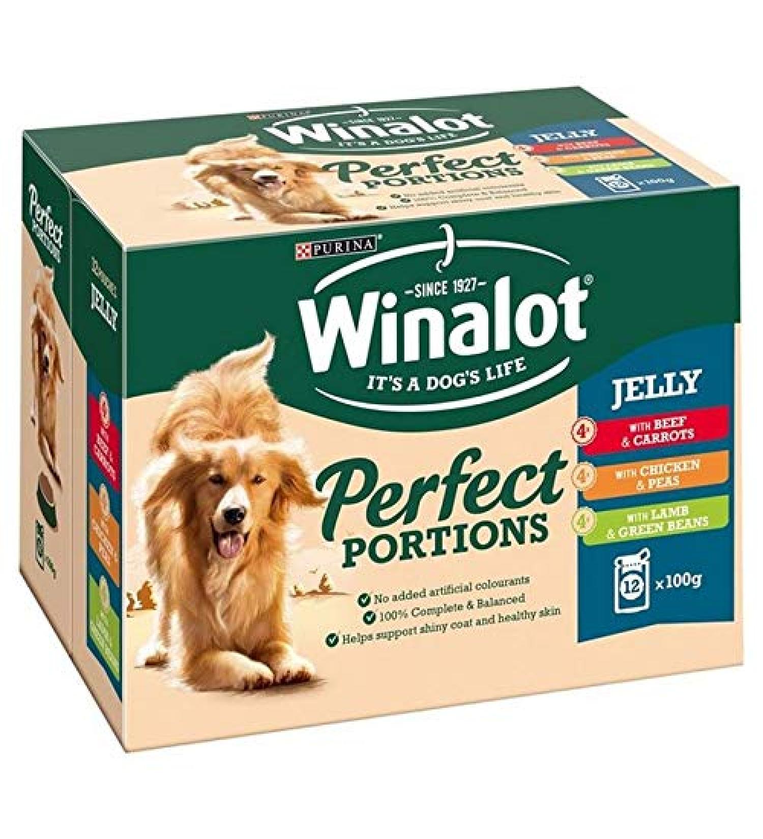 Winalot Perfect Meat of the Parties in Jelly 12 X 100 G