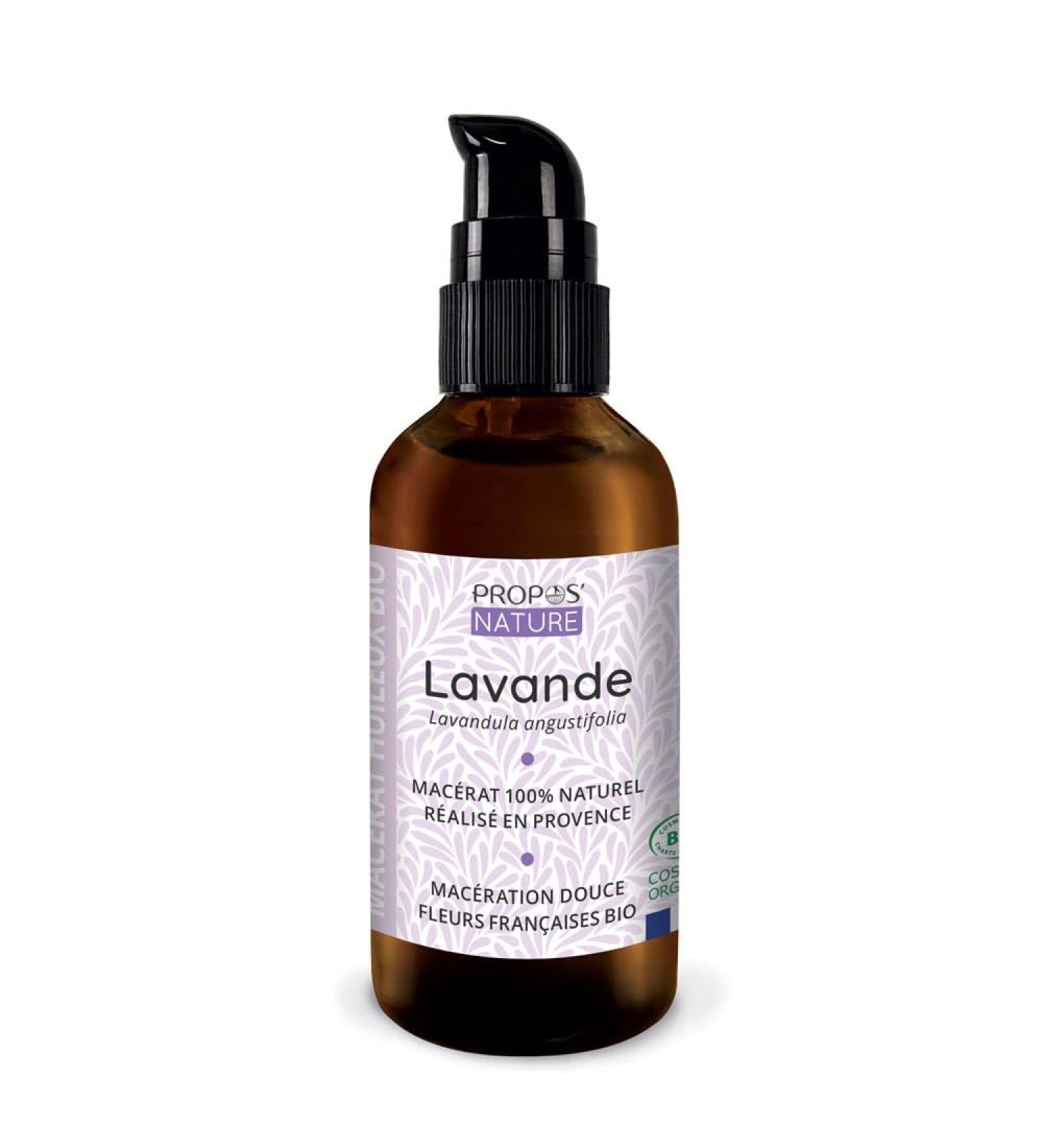 Organic Lavender Macerate - Lavandula angustifolia - Made in France - Soothing - 50 ml - Propos'Nature - Buy Online on GoSupps.com