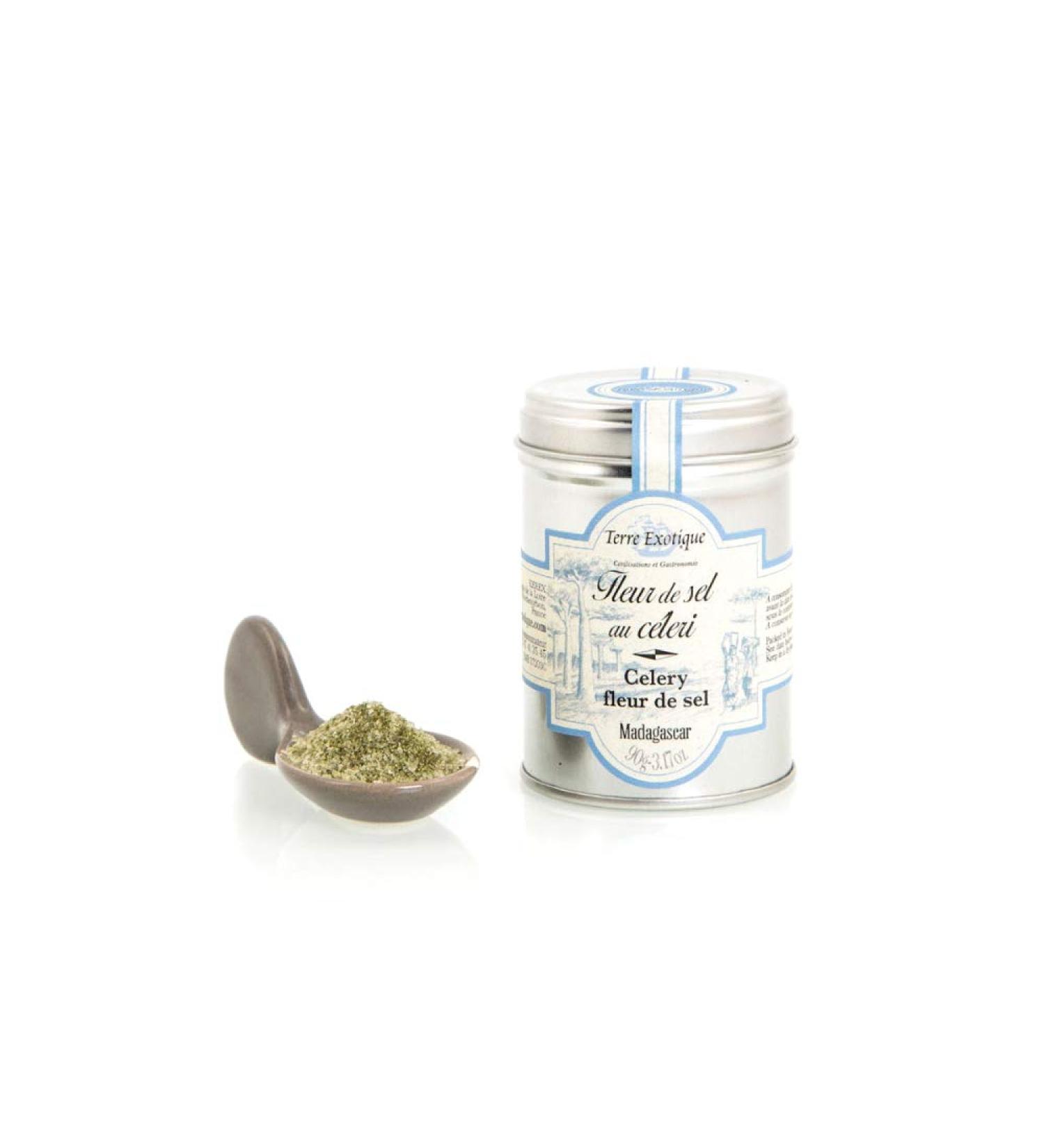 Fleur de sel au celeri 90g - Terre Exotique