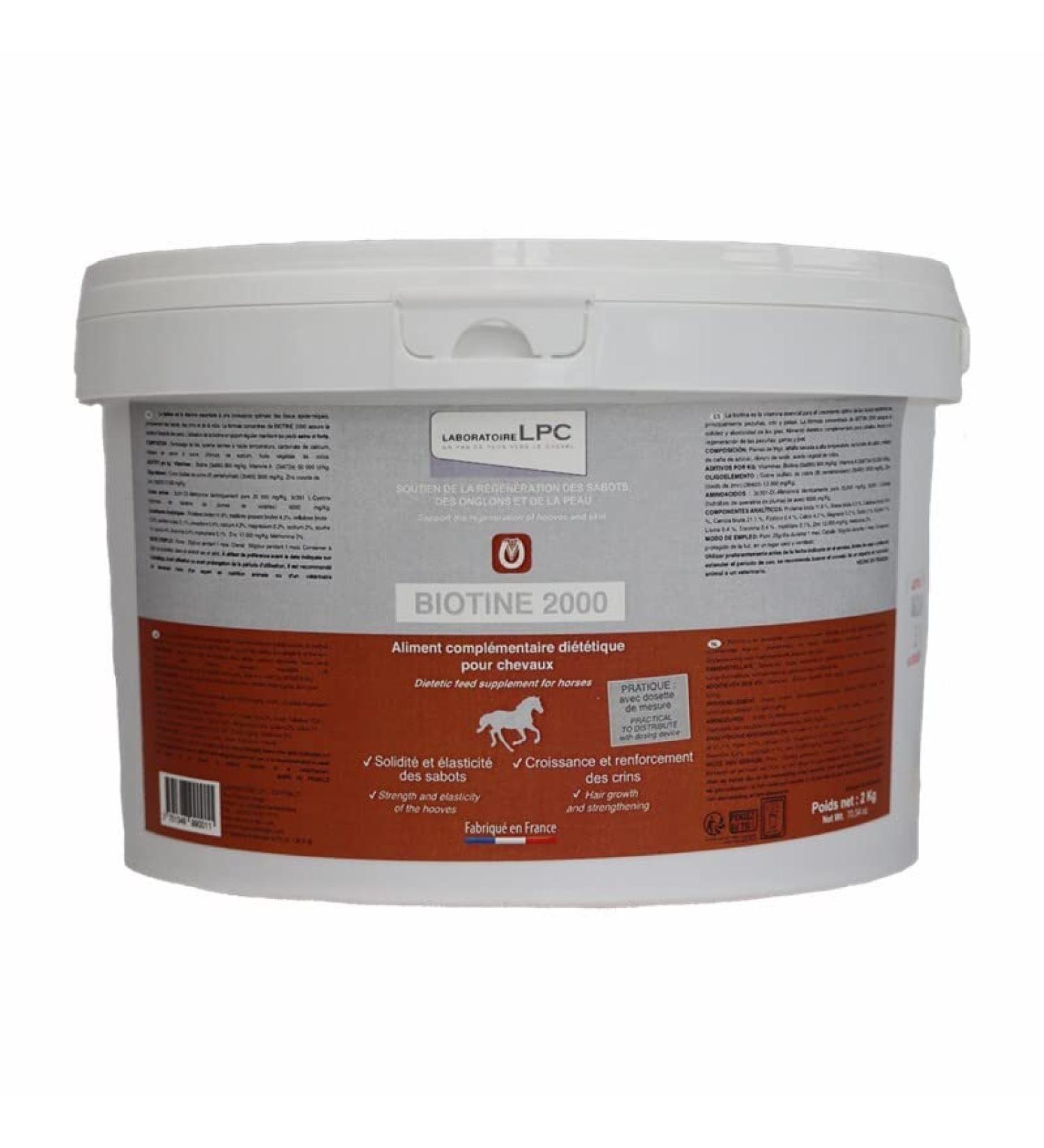 Biotin for Horse 2 kg jar Lpc