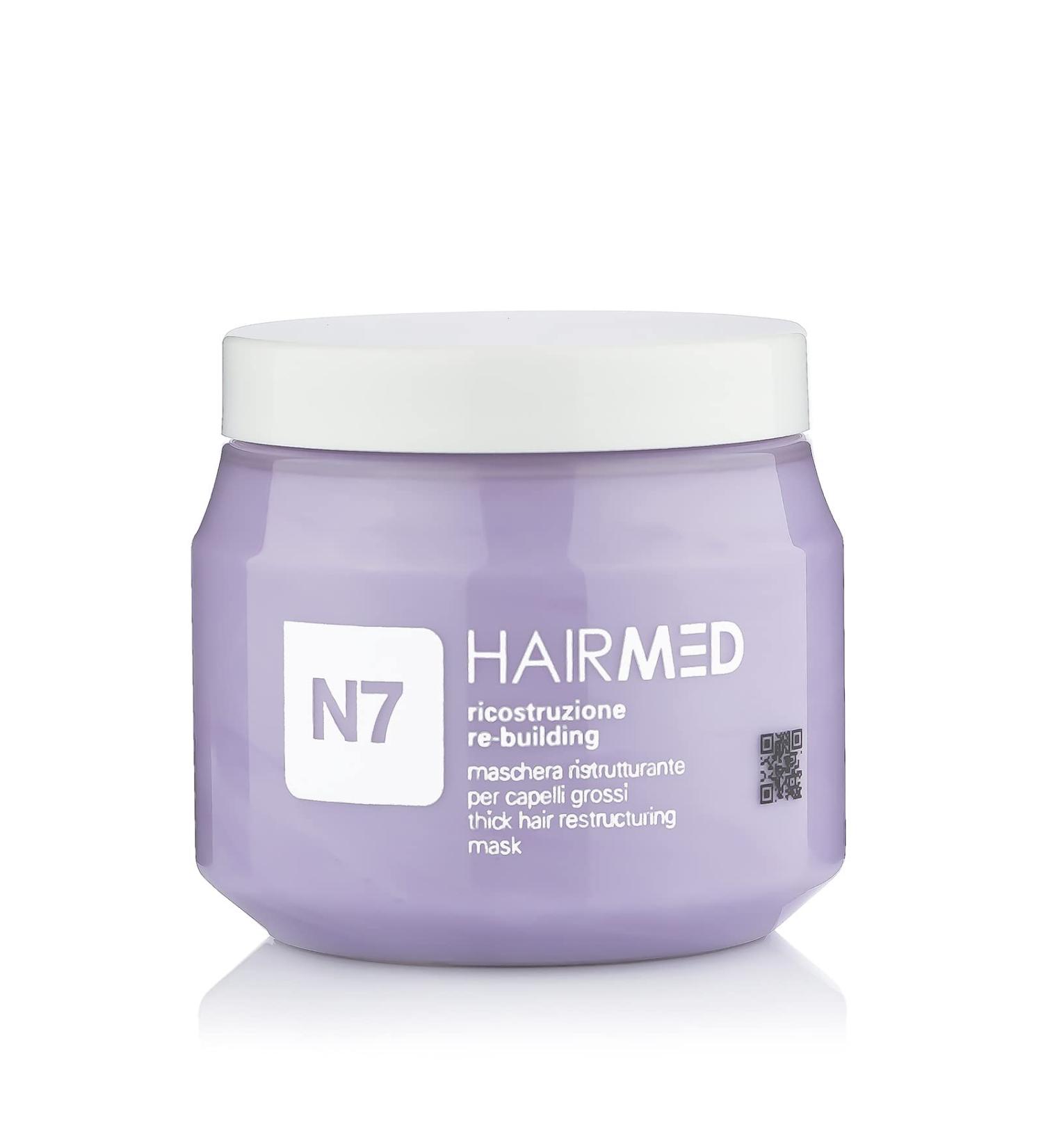 Hairmed - Masque Pour Cheveux N7 Restructurant Pour Cheveux Gros - 250 ml - Buy Online on GoSupps.com