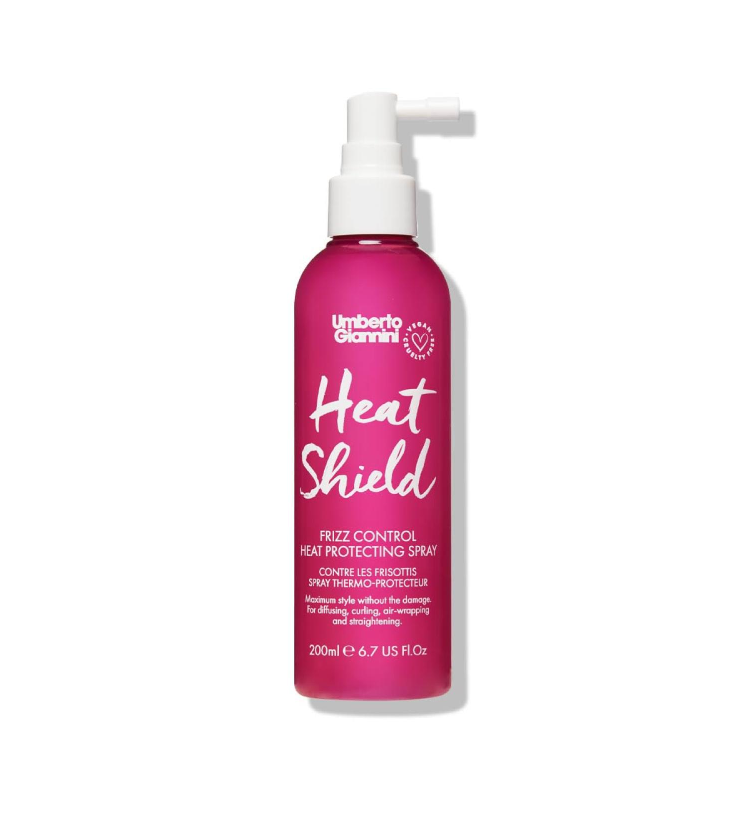 Umberto Giannini Heat Shield Protecting Heat Defence Spray for All Hair Types 200ML Vegan & Cruelty Free - Buy Online on GoSupps.com