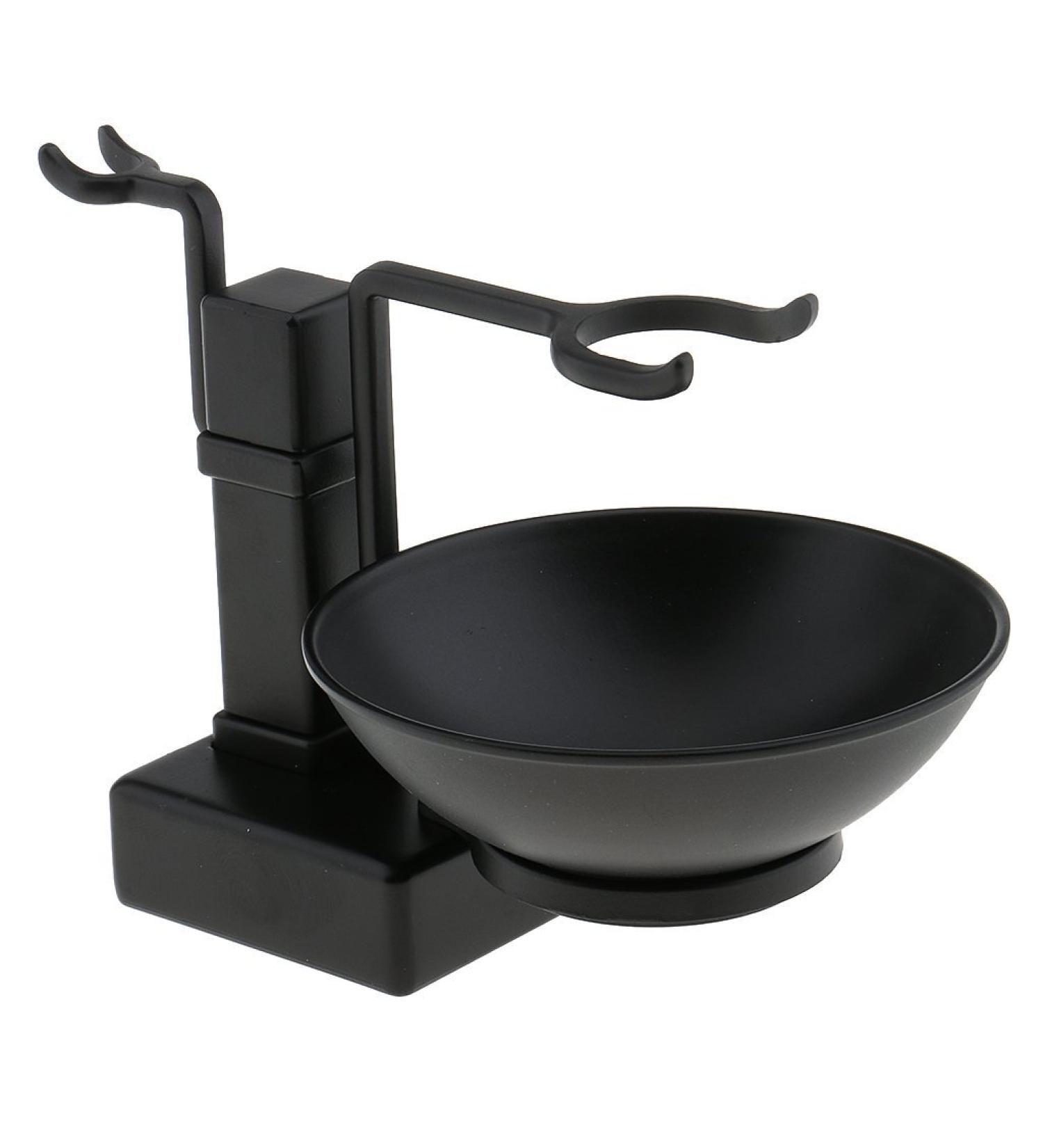 Backbayia Shaving Brush Holder with Bowl - Manual Shaving Tool for Men | Premium Quality | International Shipping - Buy Online on GoSupps.com