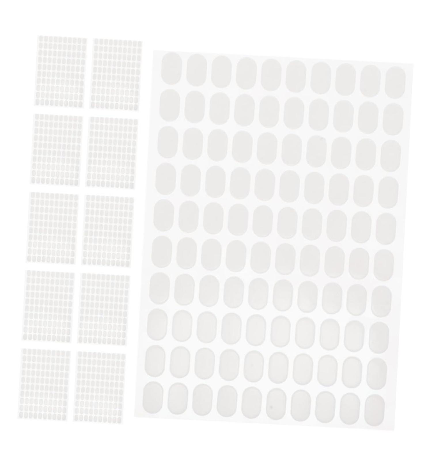 BIUDECO 20 Sheets Press Nails Sticky Tabs Double Sided Adhesive Tape for Universal Nail Forms Strong Adhesion Easy Removal Breathable Water Resistant for Professional Home Use - Buy Online on GoSupps.com