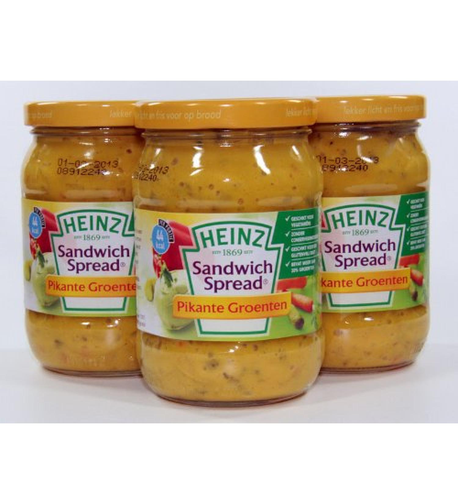 Heinz Heinz - Sliced Vegetable Sandwich Spread - 3 x 300g