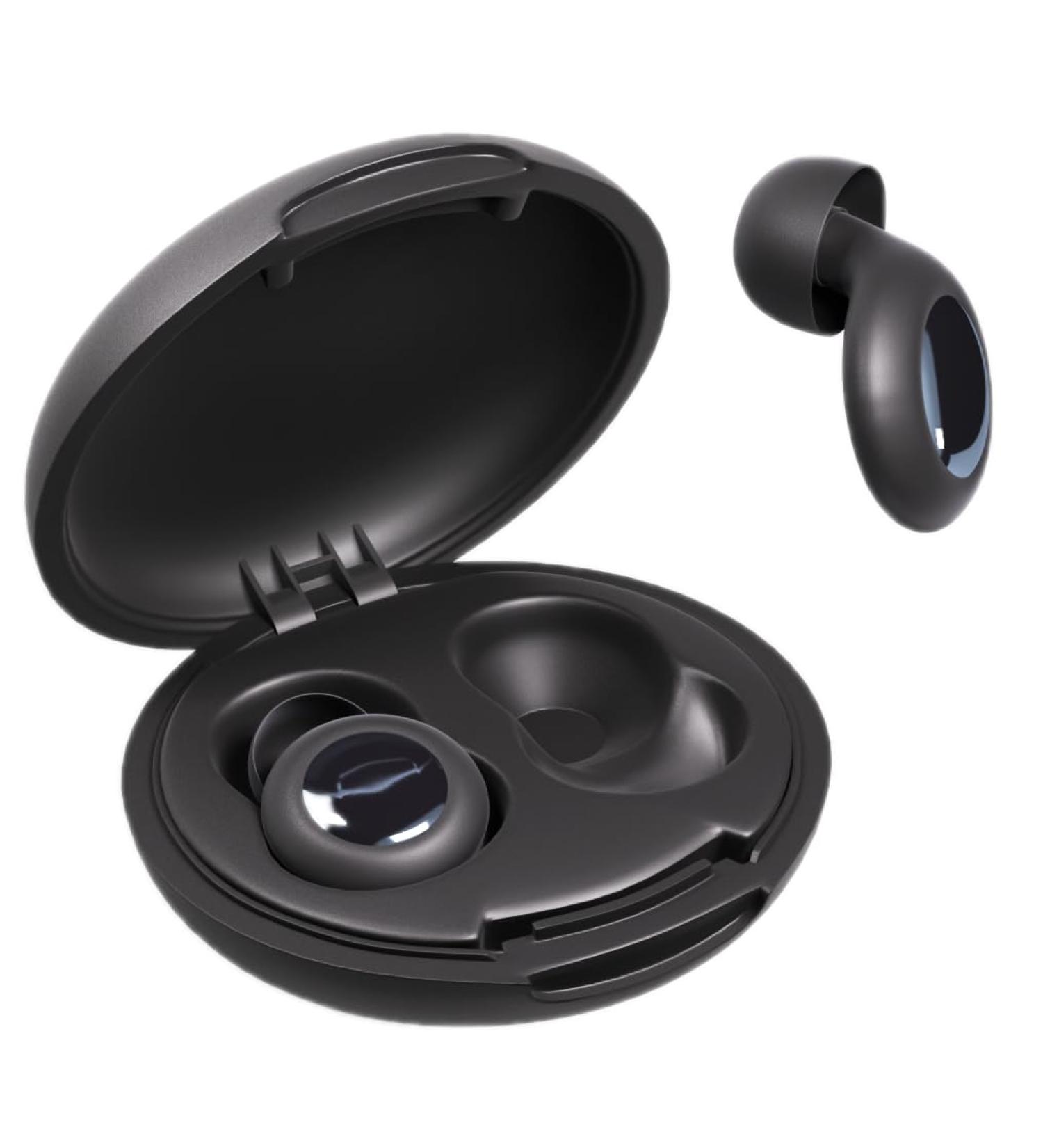 High-Quality Ear Plugs for Focus - 30dB Noise Reduction for Concerts Sleeping & Travel | 8 Comfortable Ear Tips (XS S M L) - Black Medium - Buy Online on GoSupps.com