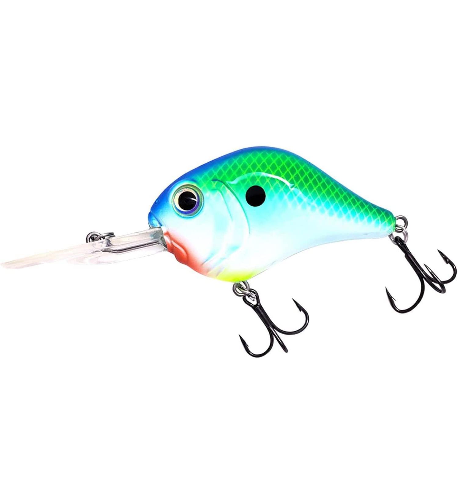 Bill Lewis Lifelike MR-12 Mid-Range MDJ Series 12Ft Floater Diver 3/4 OZ Crankbait Fishing Wobble Lure for Freshwater Citrus Shad