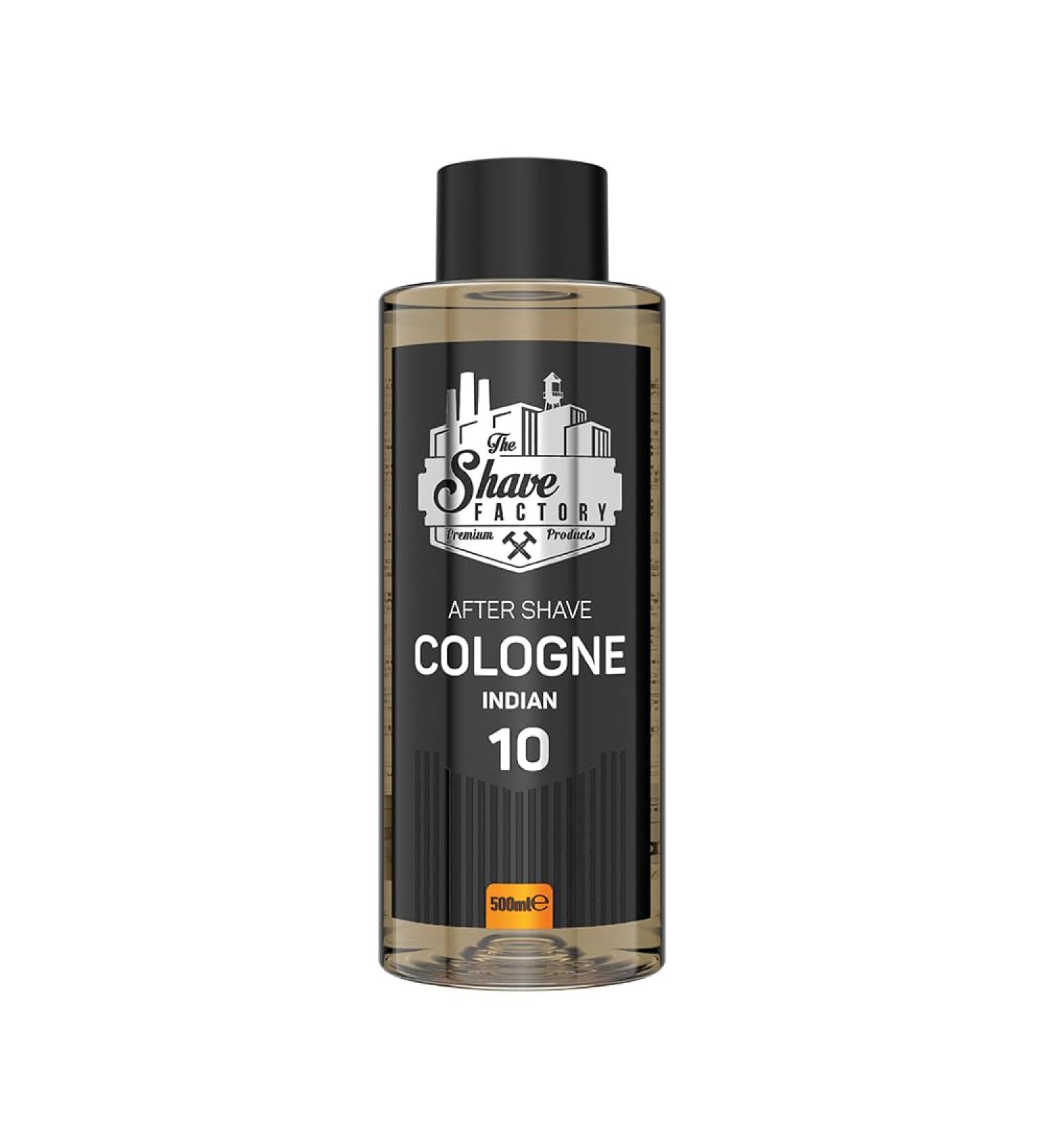 the shave factory After Shave Cologne Series (10 Indian 500ml (16.9 fl. oz)) 10 Indian 16.9 Fl Oz (Pack of 1) - Buy Online on GoSupps.com