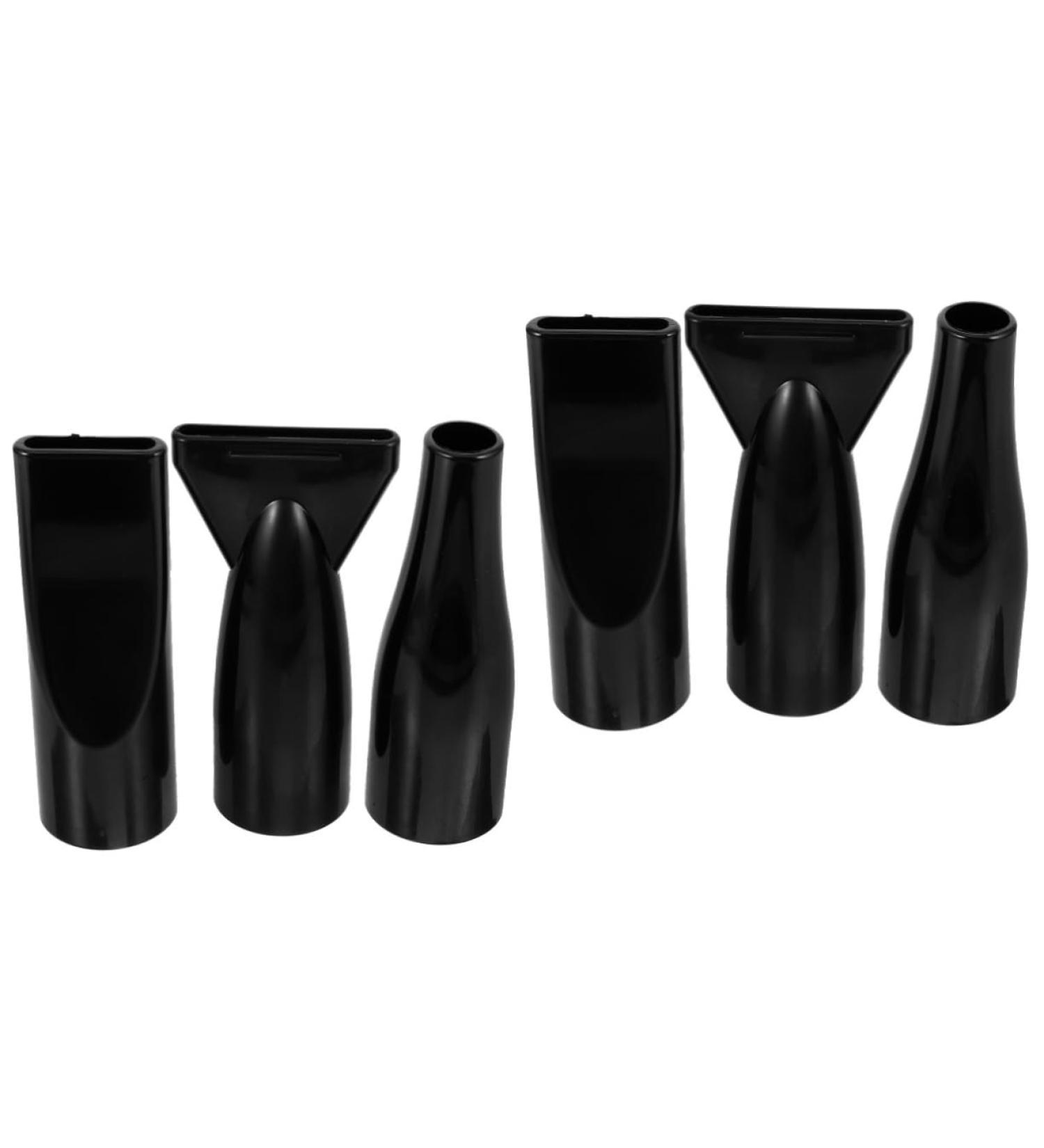 Angoily 6 Pcs Pet Water Blower Hairdryer Blow Dryer Diffuser Accessories Hairdressing Tool Styling Tool Hair Styling Nozzle Dryer Nozzle Replacement The Dog Abs Mouthpiece 12.00X6.10X4.00CMx2pcs Blackx2pcs - Buy Online on GoSupps.com