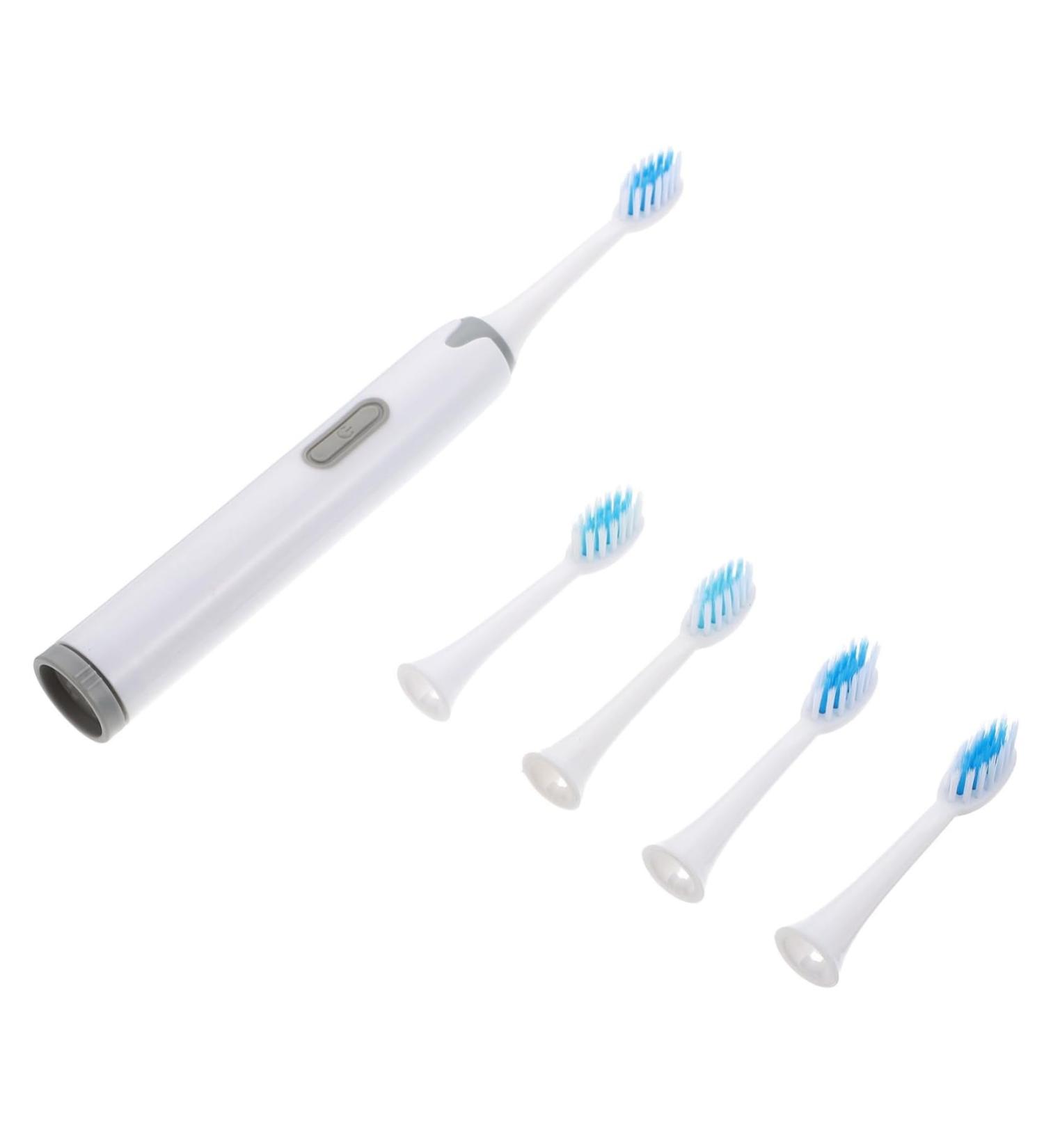 FRCOLOR Electric Toothbrush - Soft Bristles Vibration Cleaning & Braces Care | International Shipping Available - Buy Online on GoSupps.com