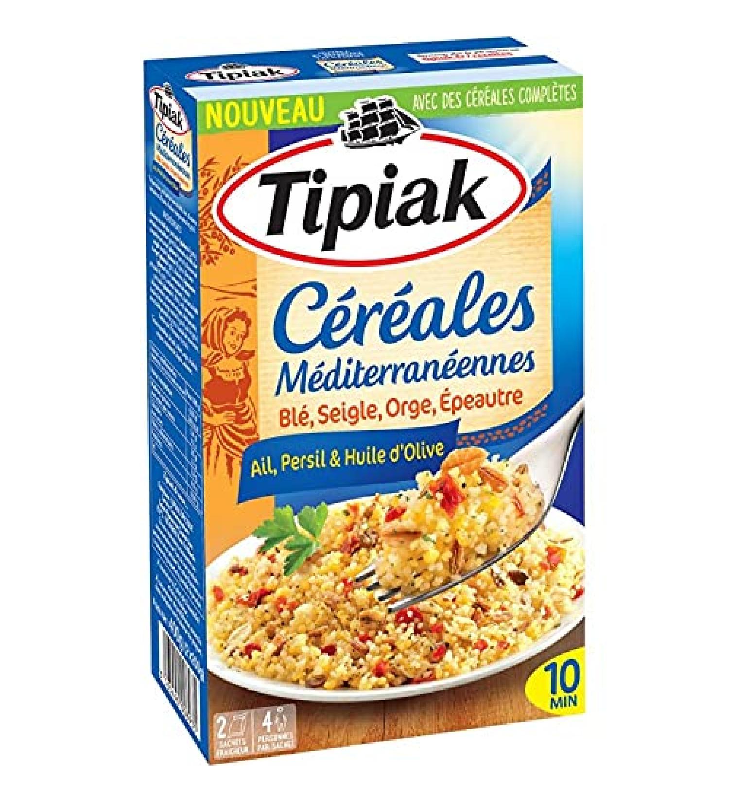 TIPIAK - Mediterranean Cereals 400G - Pack of 4 - Special Offer - Buy Online on GoSupps.com