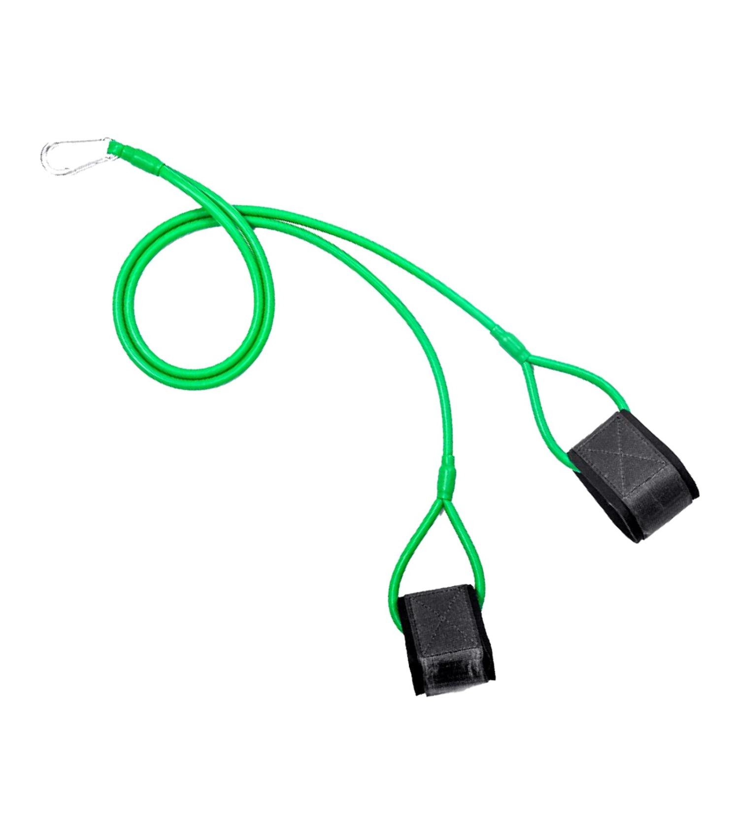 Elastic Training Rope & Latex Resistance Band for Baseball Pitching | Fitness Device - Arm Coach & Elastic Belt in Green - Buy Online on GoSupps.com