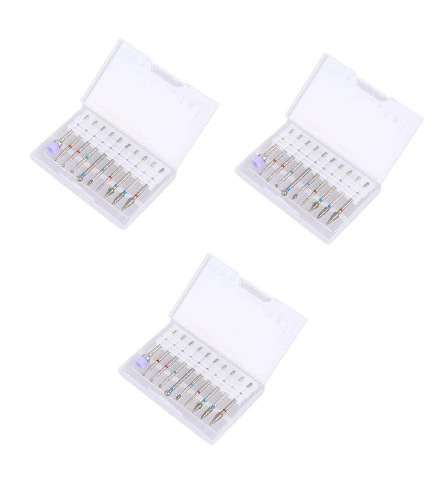 minkissy 30 Pcs Cuticle Drill Bits for Acrylic Nails E Tool Nail File Bits Carbide Acrylic Nail Drill Bits Nail Art Grinding Tool Fine Grit Nail Drill Bit Nail Tools Diamond Manicure Mx3pcs As Shownx3pcs - Buy Online on GoSupps.com