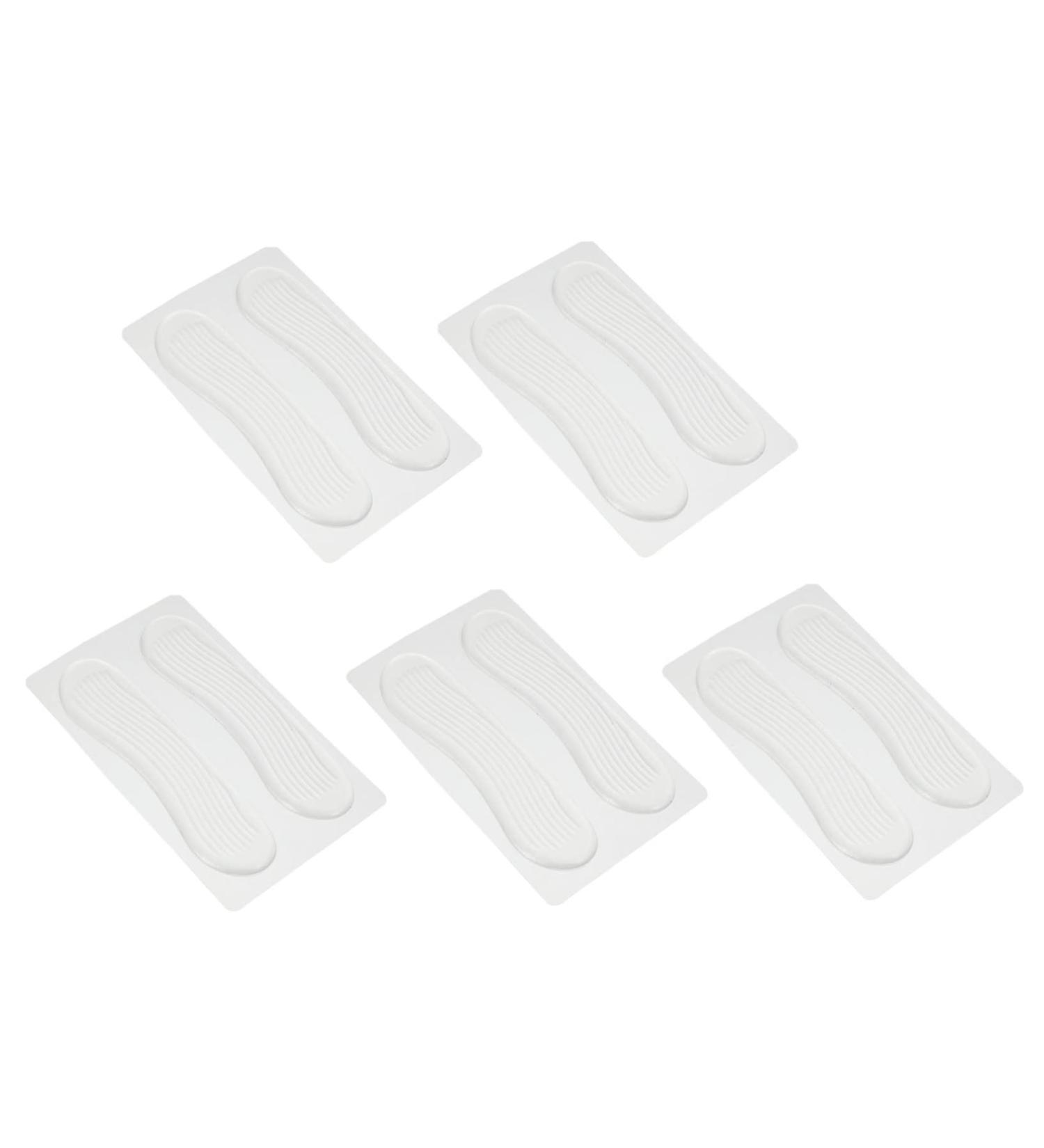 FRCOLOR Women's 10pcs Anti-Wear Heel Stickers - Clear Cushion Liners for Black Boots & Chunky Heels - Buy Online on GoSupps.com