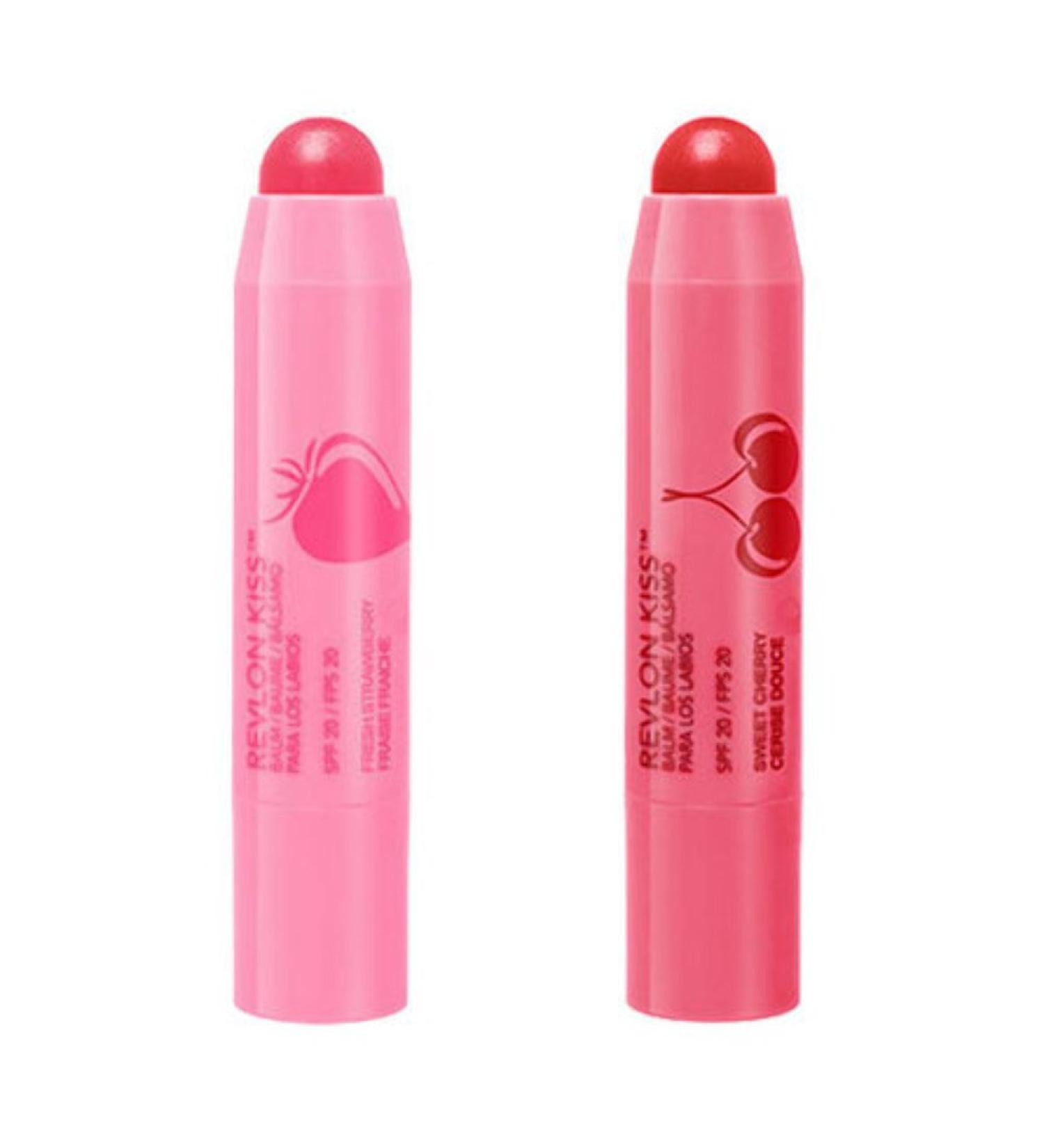 Revlon Revlon Kiss Balm DUO PACK - fresh strawberry/sweet cherry 025/030