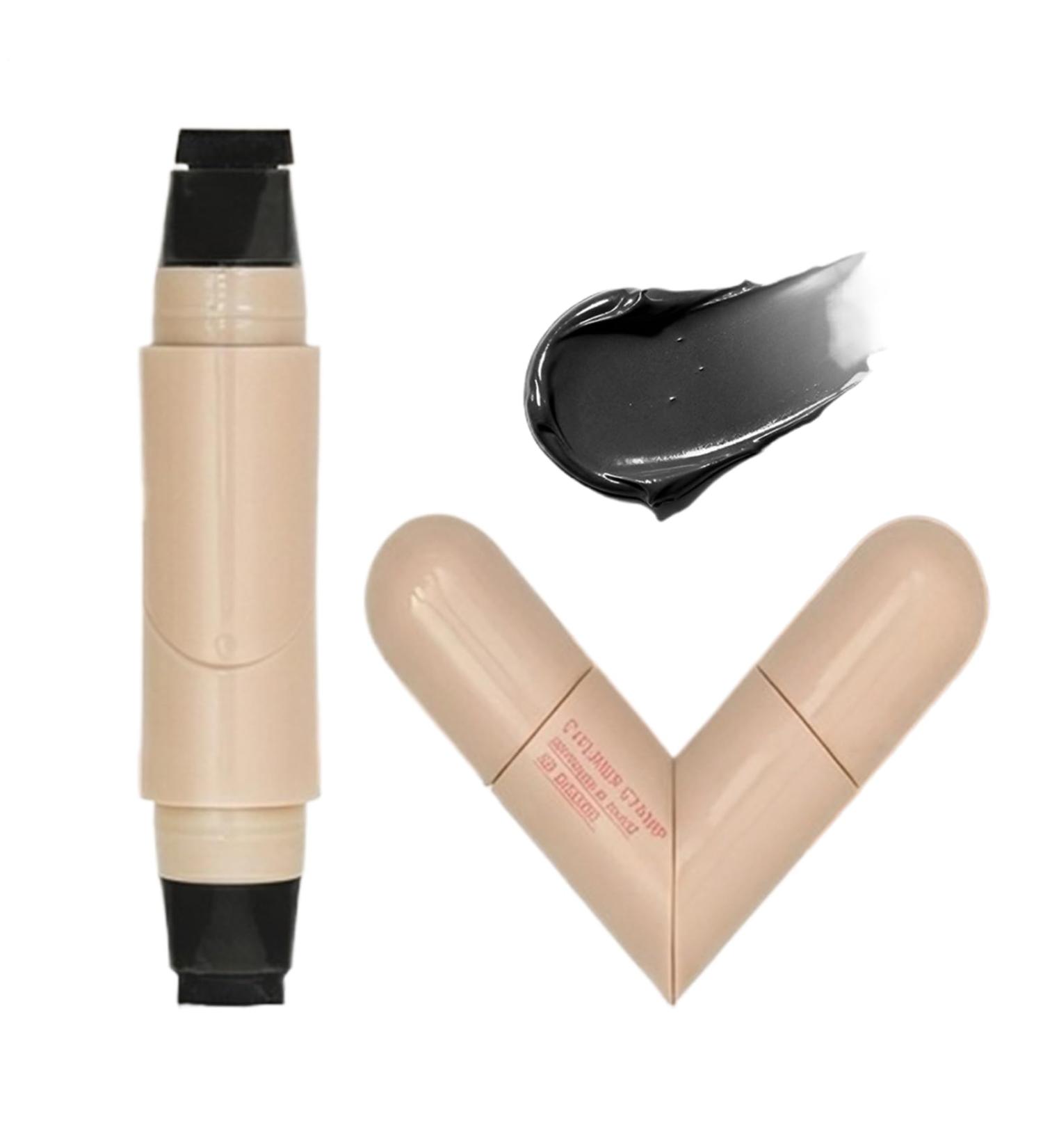 Wing Eyeliner Stamp | Double Ended Long-Lasting Makeup | Bendable Gel Eyeliner Set - For Girls Women Makeup Enthusiasts Beginners Parties Everyday Cosmetics Weddings - Buy Online on GoSupps.com