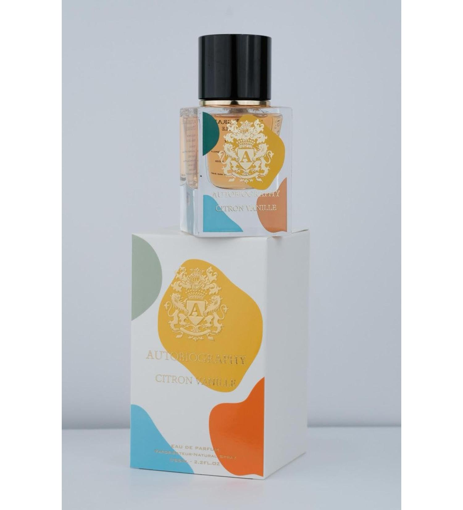 Paris Corner CITRONE VANILLE EDP Autobiography Men's Eau de Parfum Fragrance Scent for Him 2 Fl Oz PERFUMES Lemon Bergamot And Vanilla 2 Fl Oz (Pack of 1) - Buy Online on GoSupps.com