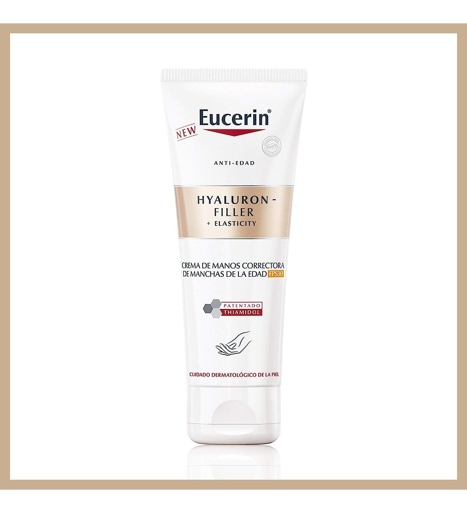 EUCERIN Hyaluron-Filler + Elasticity Hand Cream SPF30 - Anti-Aging Moisturizer | 75ml - International Shipping Available - Buy Online on GoSupps.com