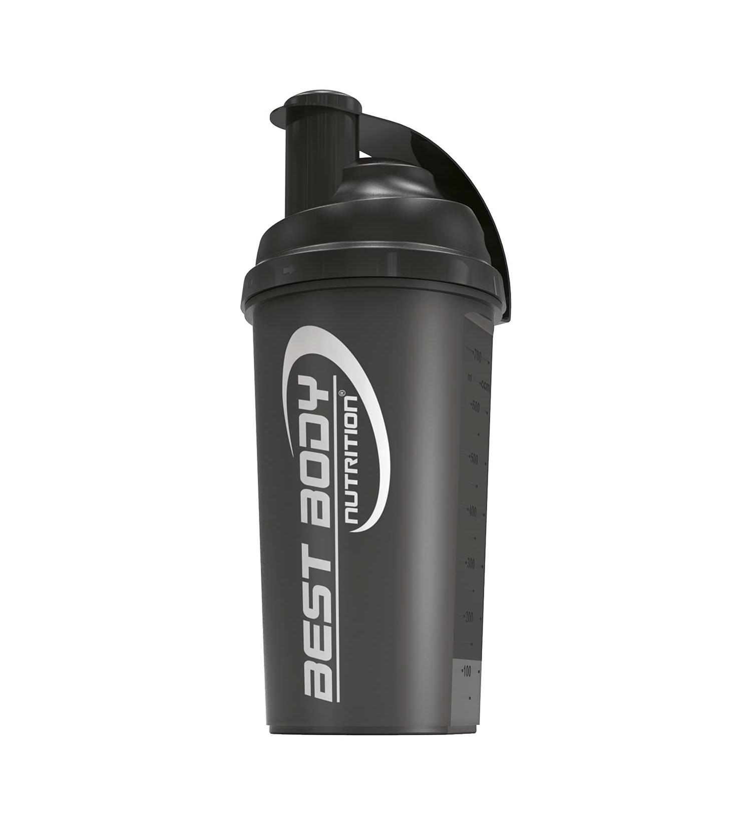 Best Body Nutrition Protein Shaker - 700ml Black Steel BPA Free | International Shipping Available - Buy Online on GoSupps.com