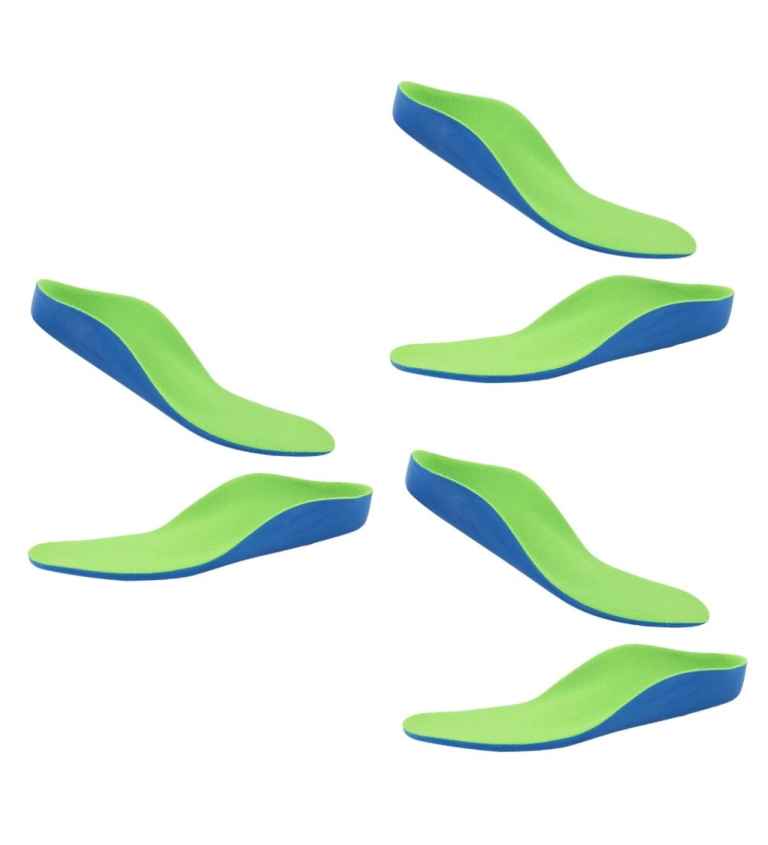 Gatuida 3 Pairs Shockproof Insoles for Kids - Flatfoot Foot Care Inserts Orthopedic Sole Cushions & Absorption Pads for Comfortable Feet - Buy Online on GoSupps.com