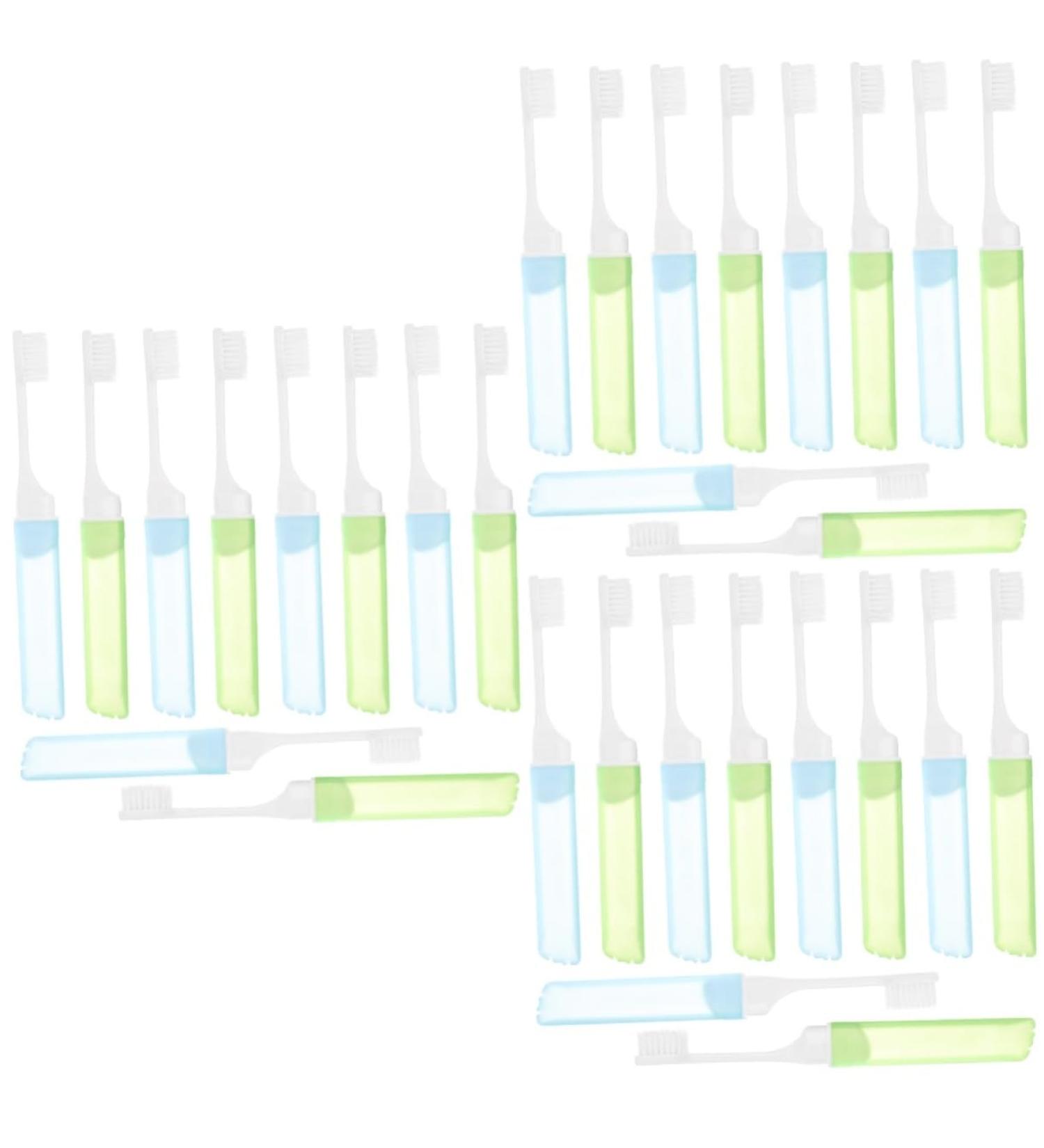 Healeved 30 Pcs Portable Toothbrush Cleaning Brush - Travel-Friendly Disposable Perfect for International Shipping - Buy Online on GoSupps.com