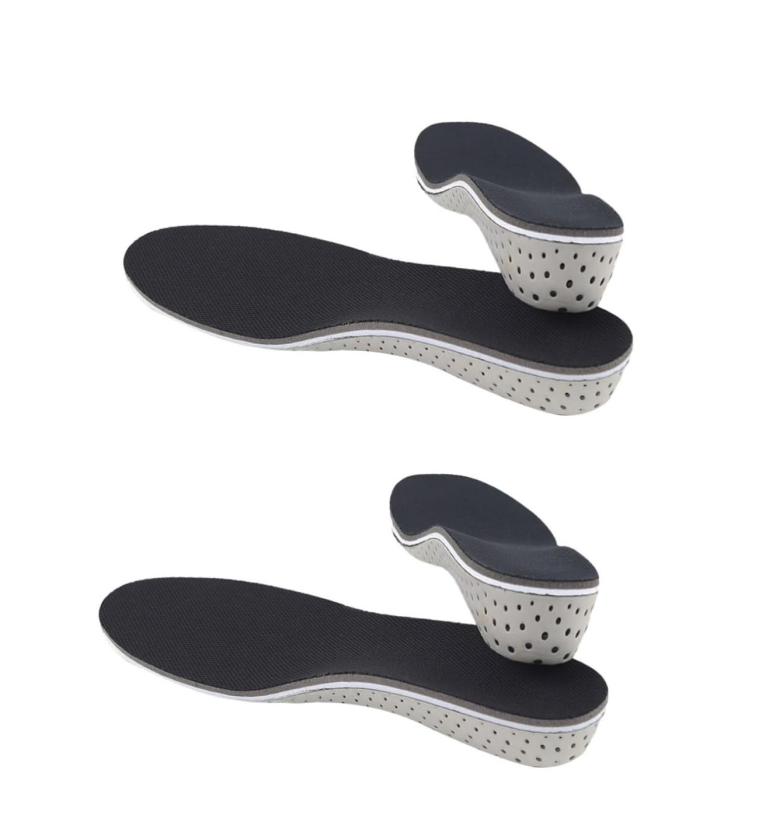 Gatuida Height Increase Insole - 4 Pairs Elevator Insert for Men & Women - Invisible Heel Lift for Elevated Comfort - Buy Online on GoSupps.com