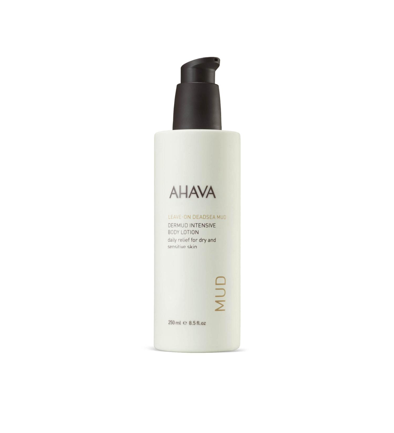 AHAVA Dermud Intensive Body Lotion 8.5 Fl Oz - Hydrating Dead Sea Mineral Moisturizer - Buy Online on GoSupps.com