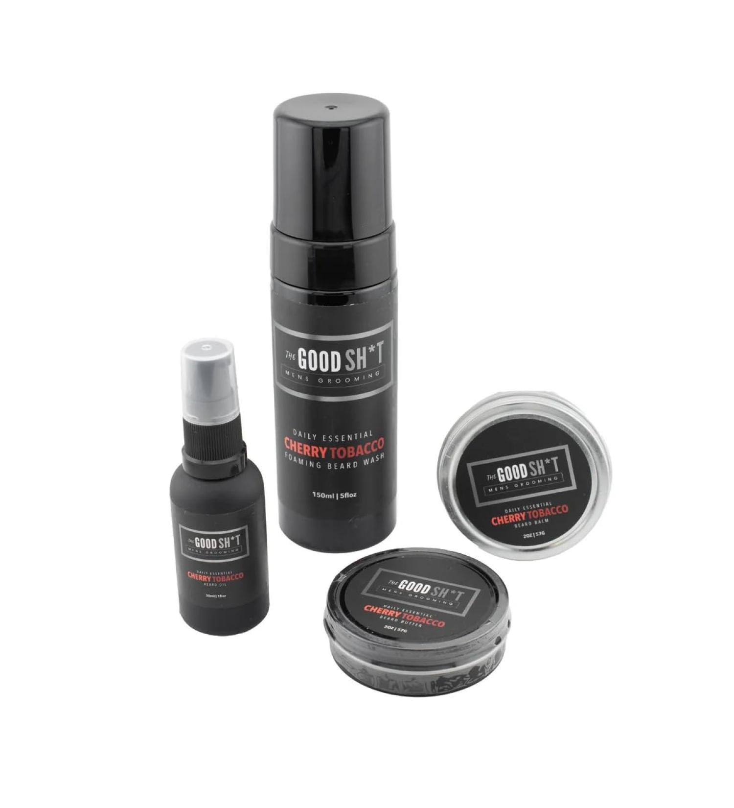 Beard Starter Pack (10 Fl Oz Cherry Tobacco) Cherry Tobacco 10 Fl Oz