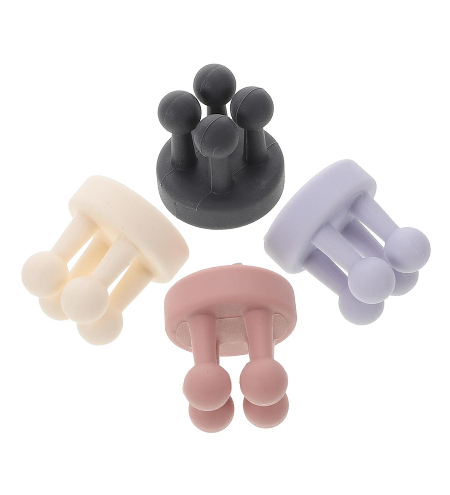 TOVINANNA 4pcs Nail- Seamless Hook Towel Hook Wall Hanging Hooks Bathroom Hooks Wall Hooks - Buy Online on GoSupps.com