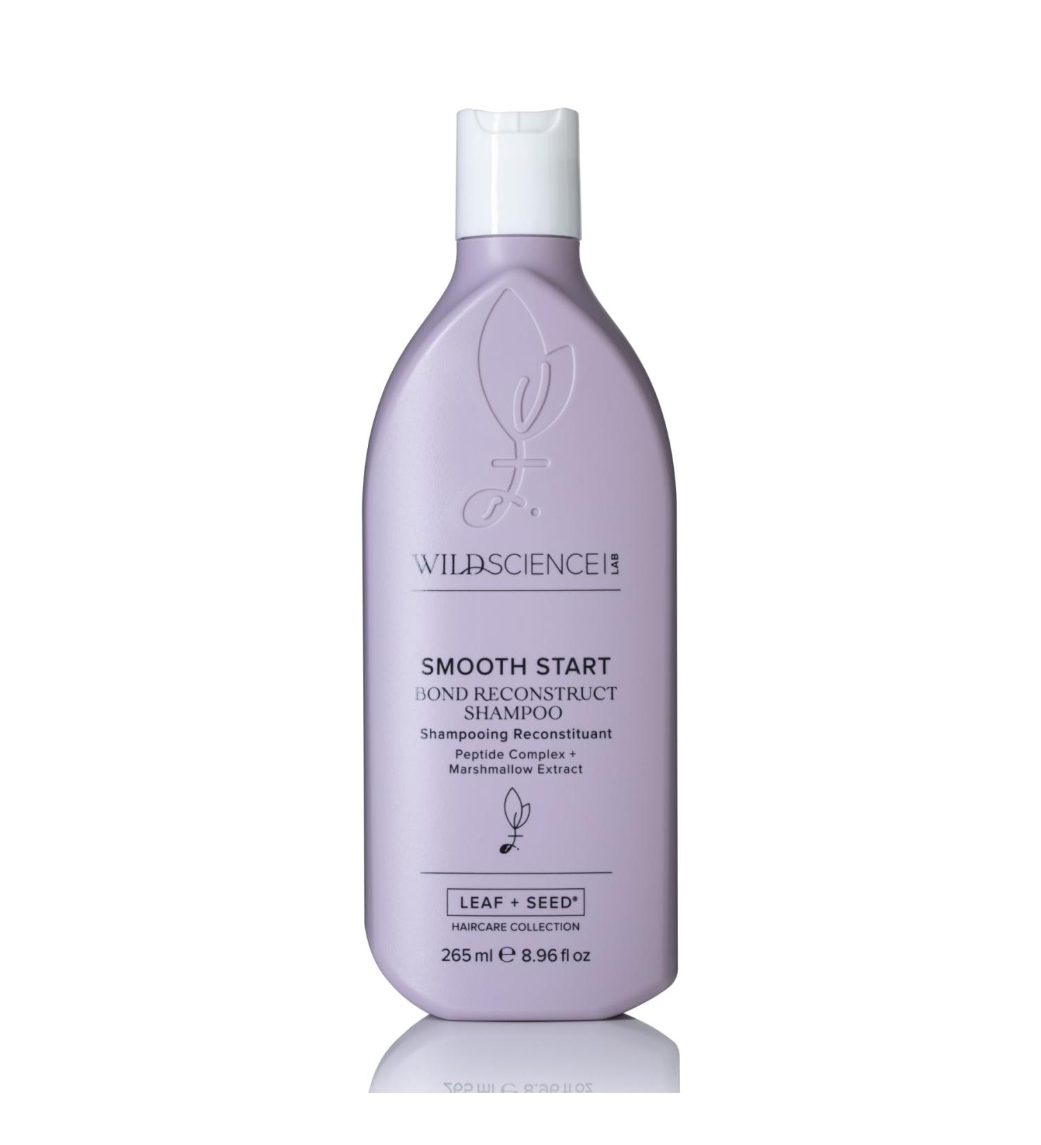Smooth Start Peptide Complex Shampoo for Frizzy & Curly Hair - Bond Reconstruct with Marshmallow Extract | International Shipping Available - Buy Online on GoSupps.com