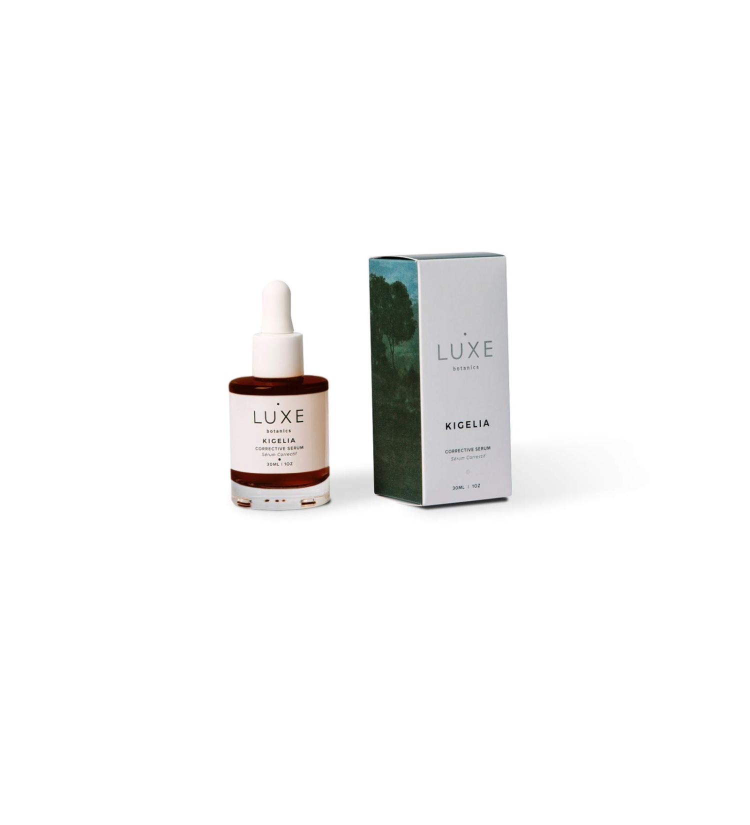 Kigelia Corrective Serum | Organic Acne & Blemish Treatment | Cell Regeneration | Vitamin C & Sodium Hyaluronate (1oz - Buy Online on GoSupps.com