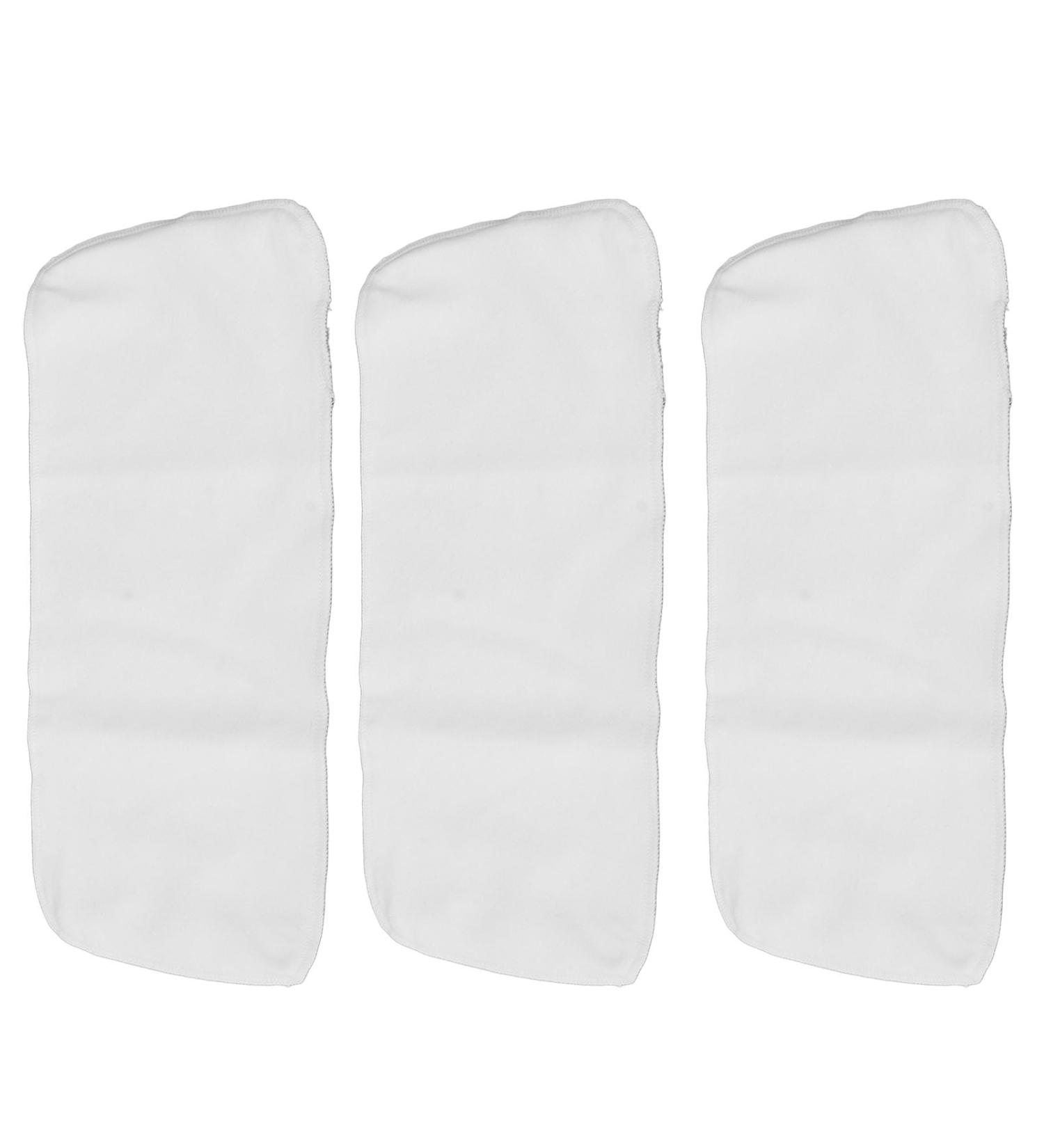 3-Piece Castor Oil Pack Set | Unbleached Flannel Reusable Pads for Better Absorption & Liver Care | 18x40 cm Healing Solution - Buy Online on GoSupps.com