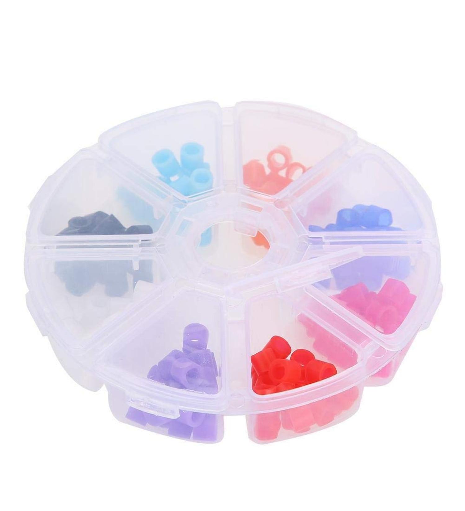 Heitune 160pcs Autoclavable Universal Dental Instrument Orthodontic Silicone Code Rings - Premium Quality Dental Supplies for Professionals - Buy Online on GoSupps.com