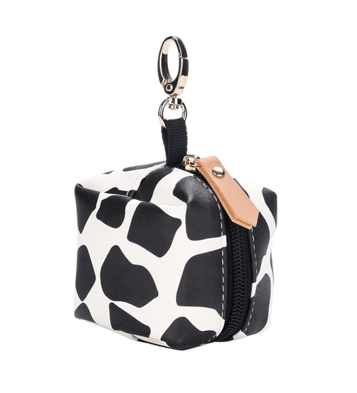 Lurrose Baby Pacifier Case - Waterproof PU Hanging Storage Bag for Pacifiers - Black - Buy Online on GoSupps.com